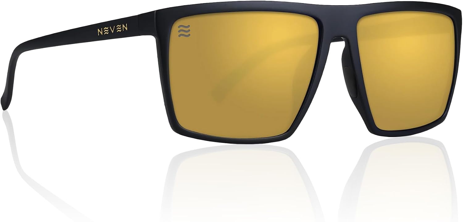 LENTES DE SOL NEVEN PARA HOMBRE TR90 POLARIZADOS RECTANGULARES L/XL - 1