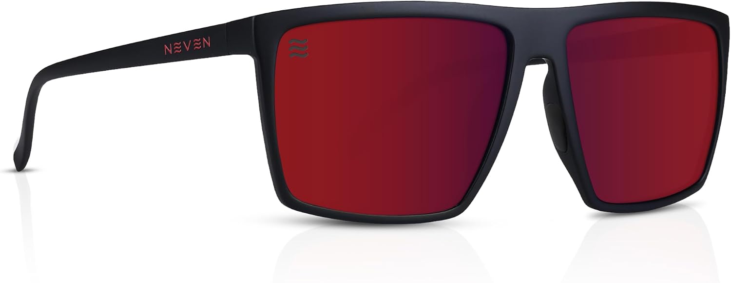 LENTES DE SOL RECTANGULARES POLARIZADOS PARA HOMBRE NEVEN TR90 L/XL - 1