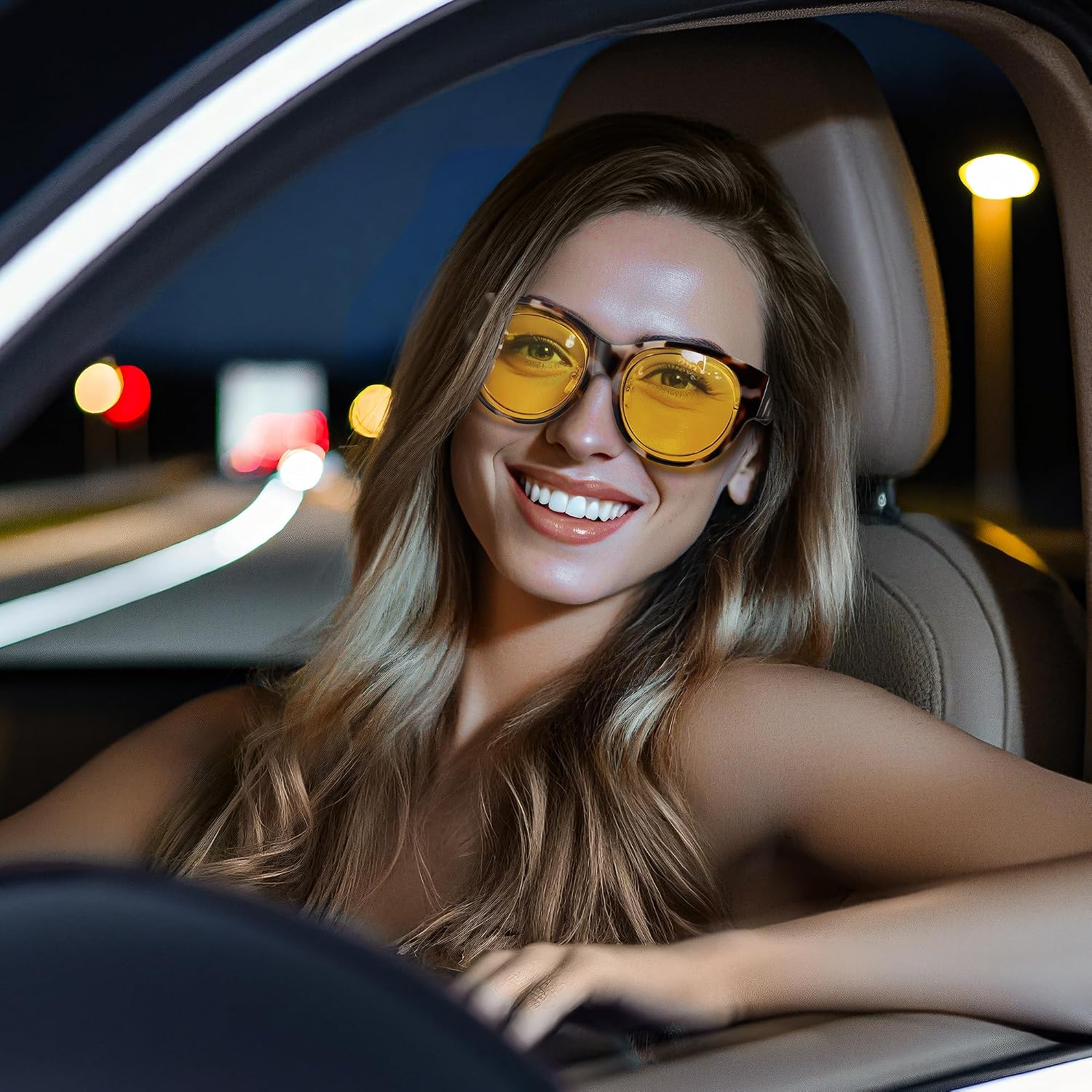 LENTES DE SOL NIGHT VISION PARA MUJER QUE SE USAN SOBRE ANTEOJOS URUMQI - 2