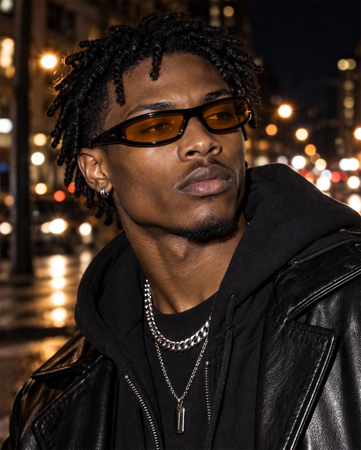 LENTES DE SOL RMEROM FUTURISTIC RAVE UNISEX DISEÑO ENVOLVENTE CURVO - 3