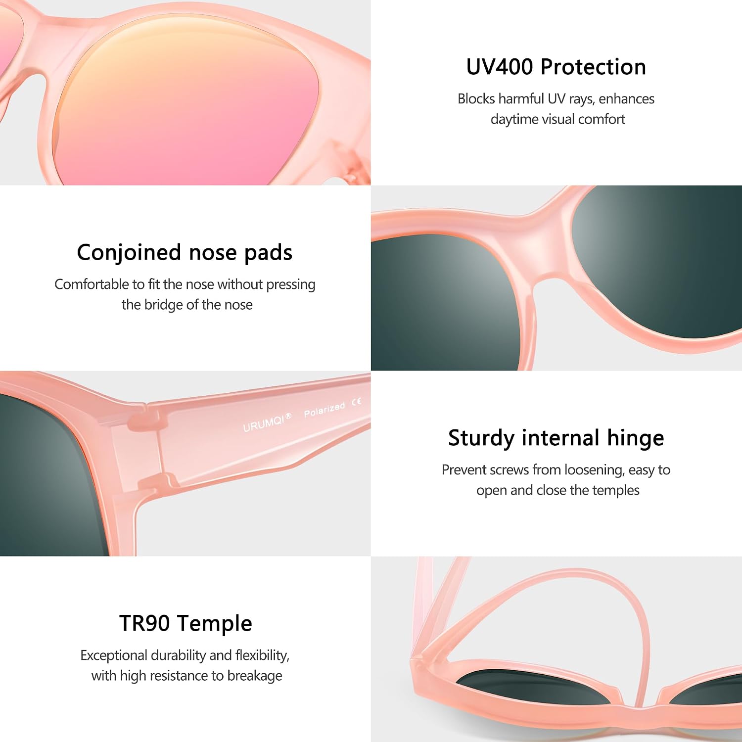 LENTES DE SOL NIGHT VISION PARA MUJER QUE SE USAN SOBRE ANTEOJOS URUMQI - 4