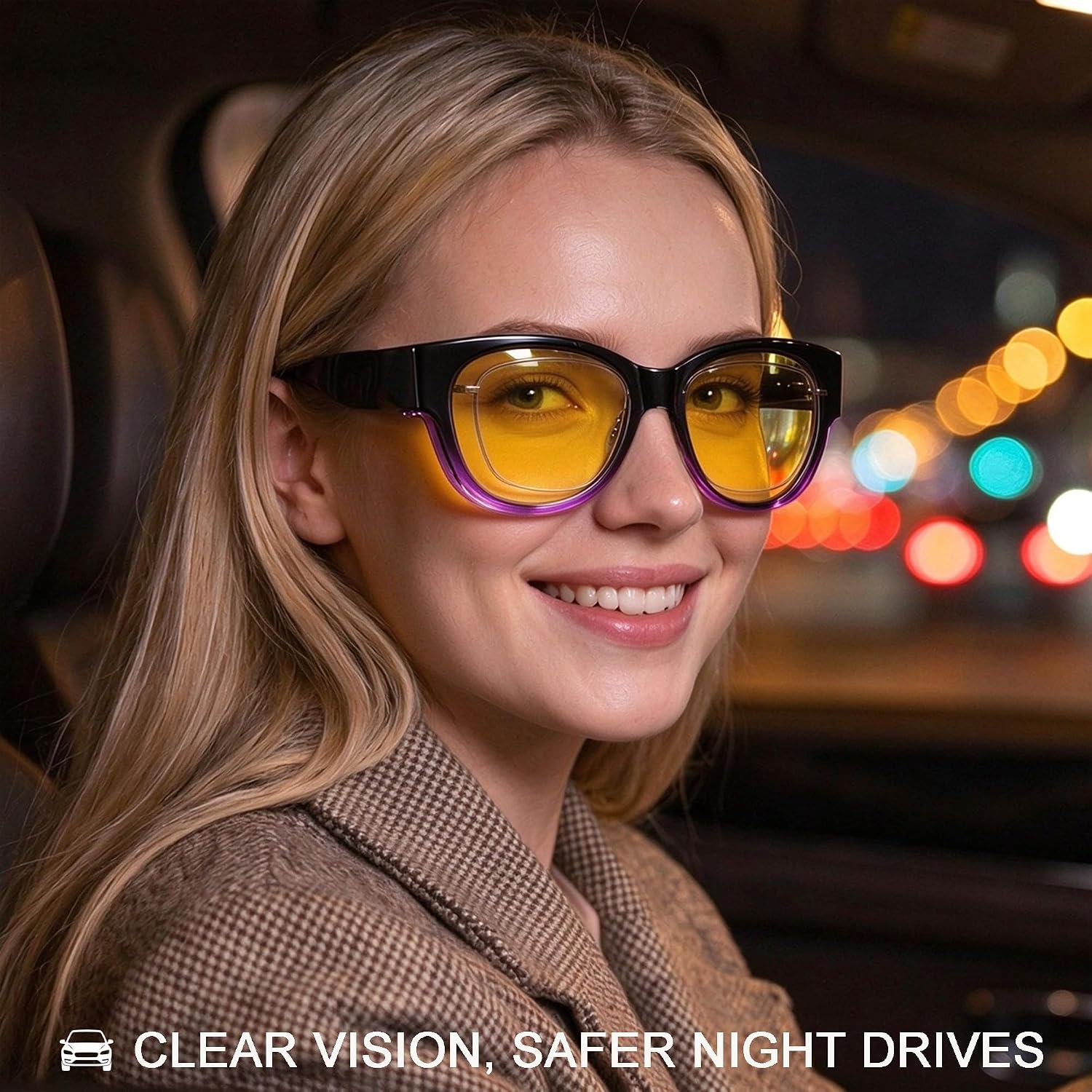 LENTES DE SOL NIGHT VISION PARA MUJER QUE SE USAN SOBRE ANTEOJOS URUMQI - 2