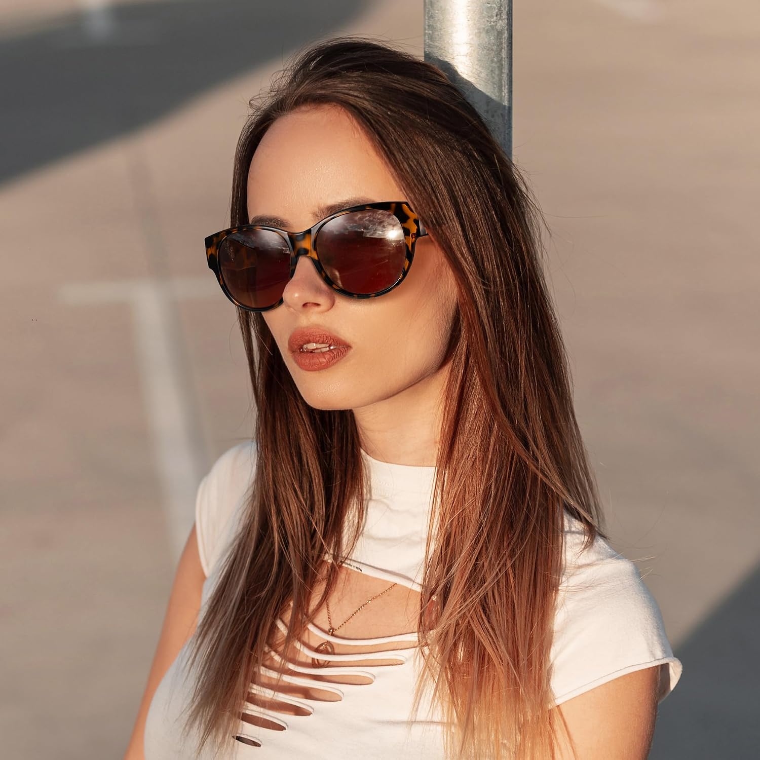 LENTES DE SOL NIGHT VISION URUMQI PARA MUJER PARA USAR SOBRE ANTEOJOS - 2