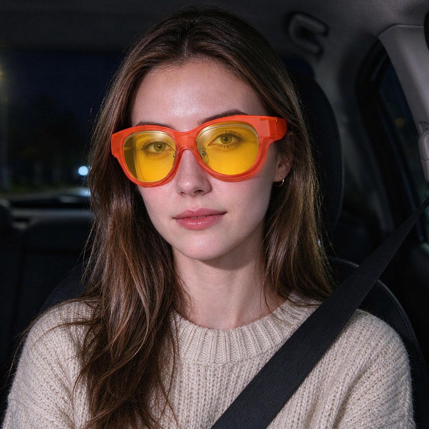 LENTES DE SOL URUMQI NIGHT VISION PARA MUJER PARA USAR SOBRE ANTEOJOS - 2