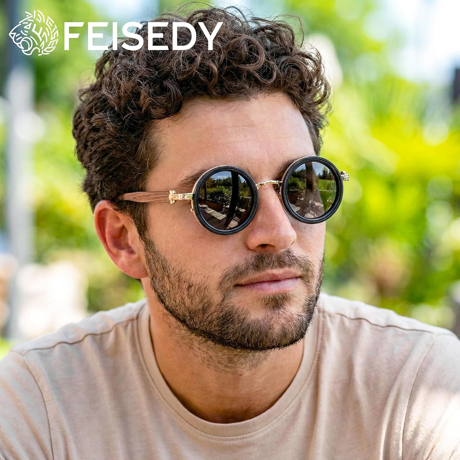 LENTES DE SOL FEISEDY B0380 CON LENTES ND TAC POLARIZADOS Y PROTECCIÓN UV400 AJUSTABLES - 2