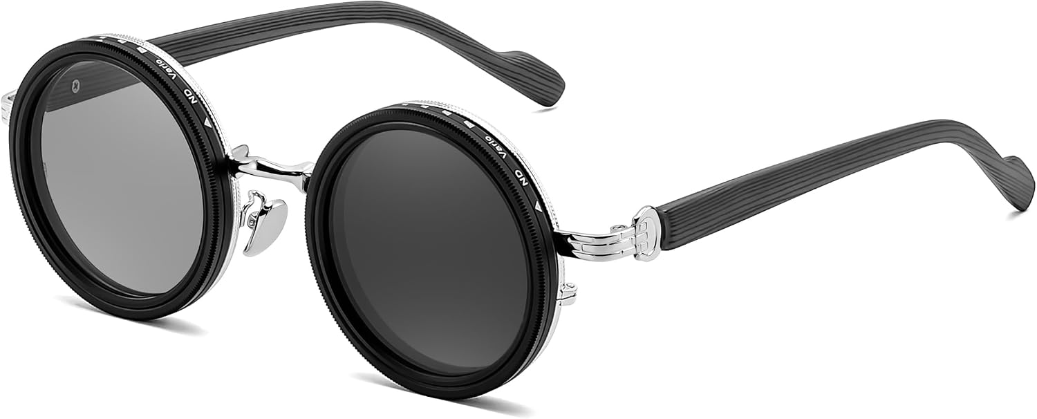 LENTES DE SOL FEISEDY REDONDOS POLARIZADOS CON LENTES ND TAC UV400 B0380 - 1