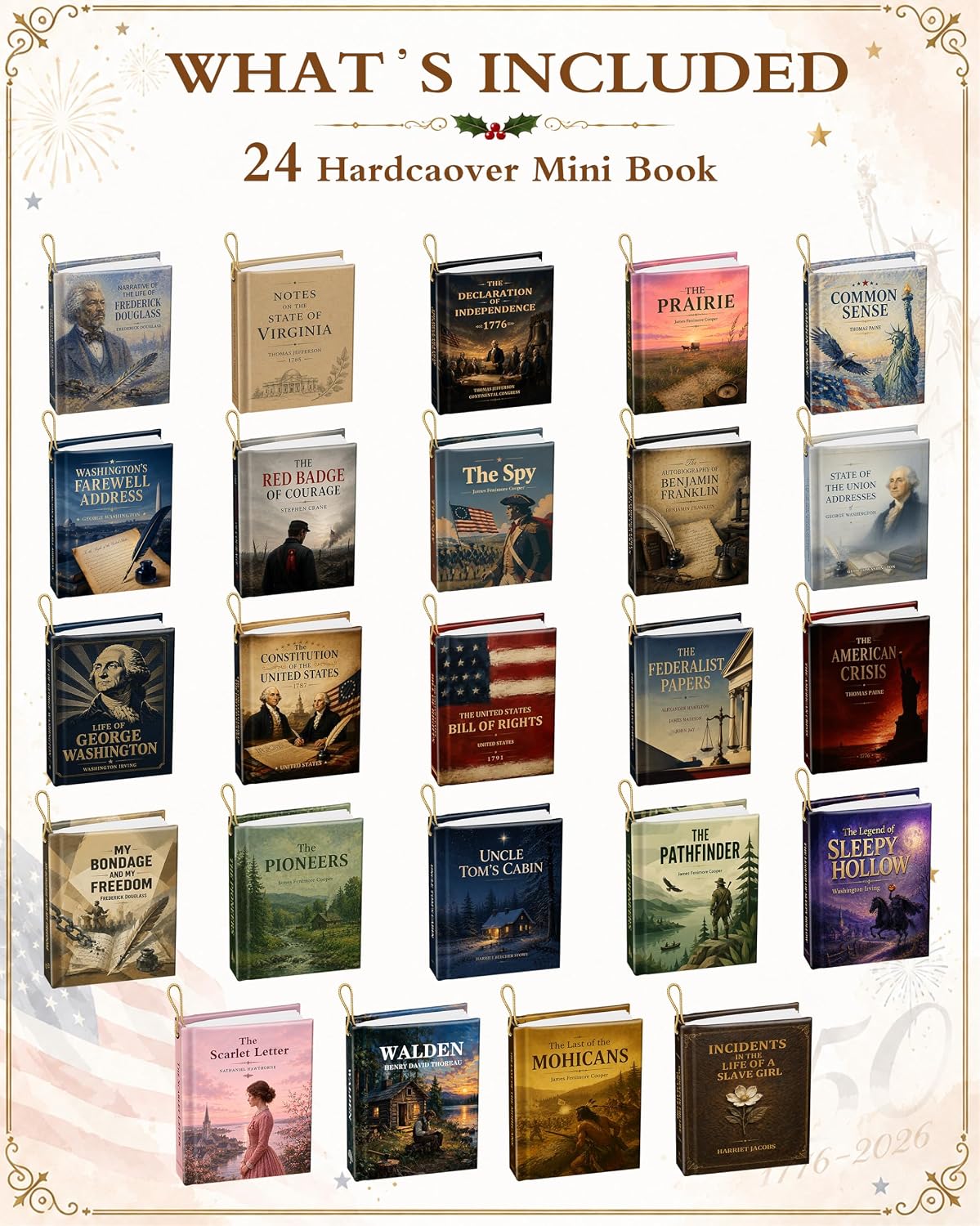 CALENDARIO DE ADVIENTO LIBRO MINIATURA RONSTONE PARA AMANTES DE LA LECTURA - 3