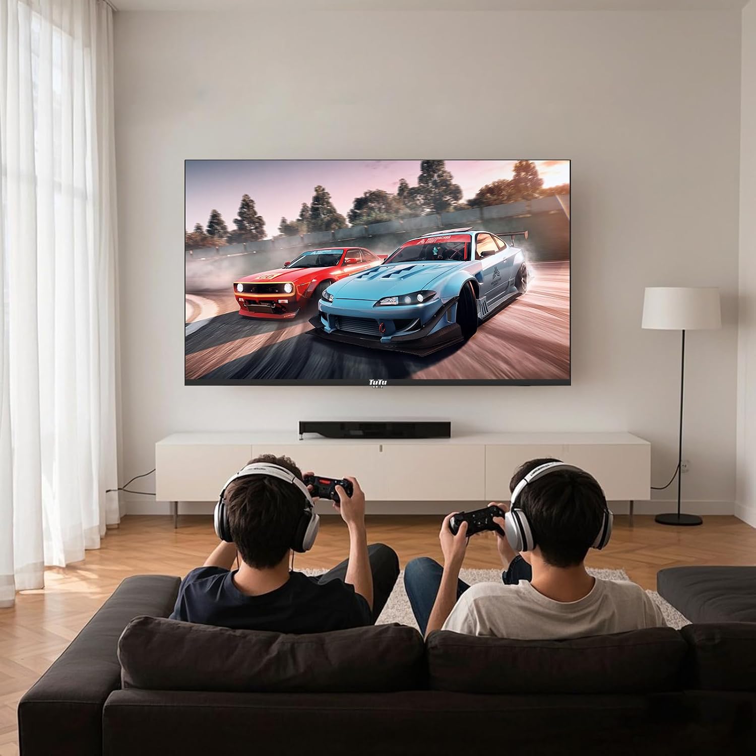 TELEVISOR 43 PULGADAS TUTU FHD LED 2K SIN SMART TV - 5