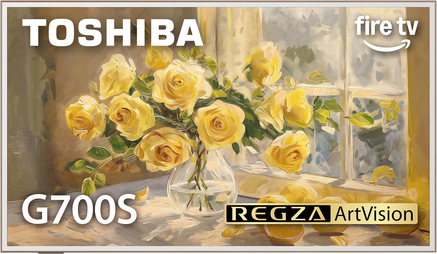 TELEVISOR TOSHIBA 55' G700 SERIES ARTVISION 4K UHD SMART FIRE TV QLED 165HZ - 1