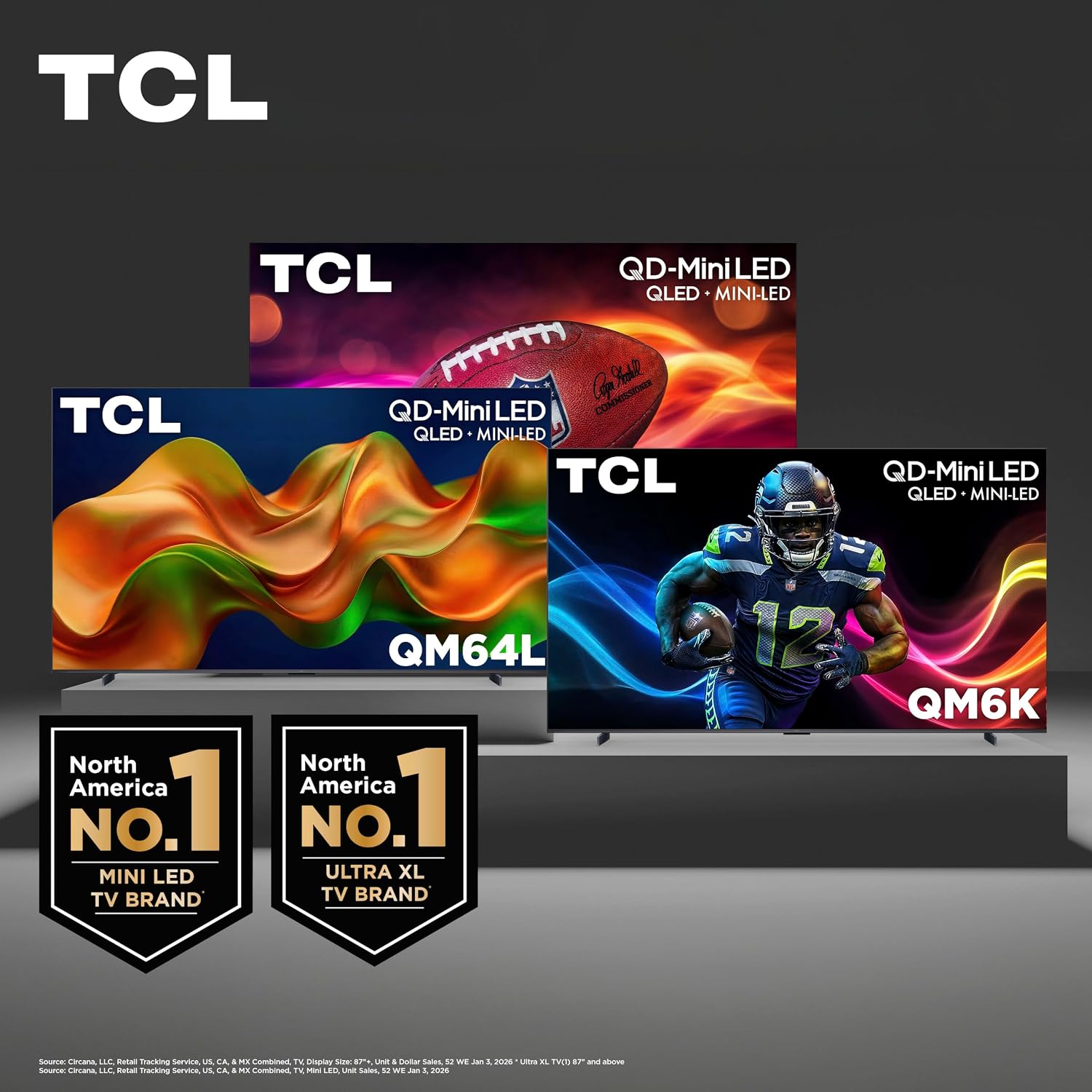TELEVISOR TCL 50 PULGADAS QM6K SERIES QLED MINI LED 4K HDR SMART GOOGLE TV - 3