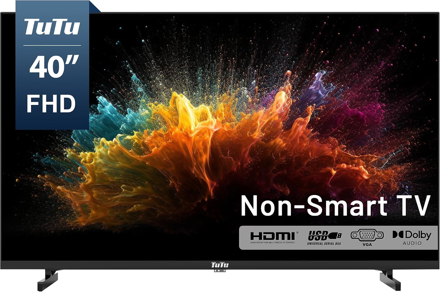 TELEVISOR 40 PULGADAS TUTU FHD LED 2K SIN SMART TV - 1