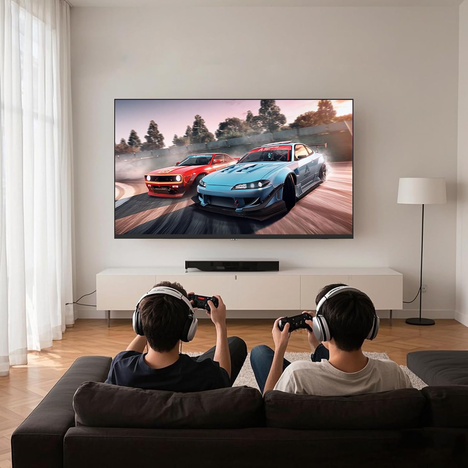 TELEVISOR 40 PULGADAS TUTU FHD LED 2K SIN SMART TV - 5