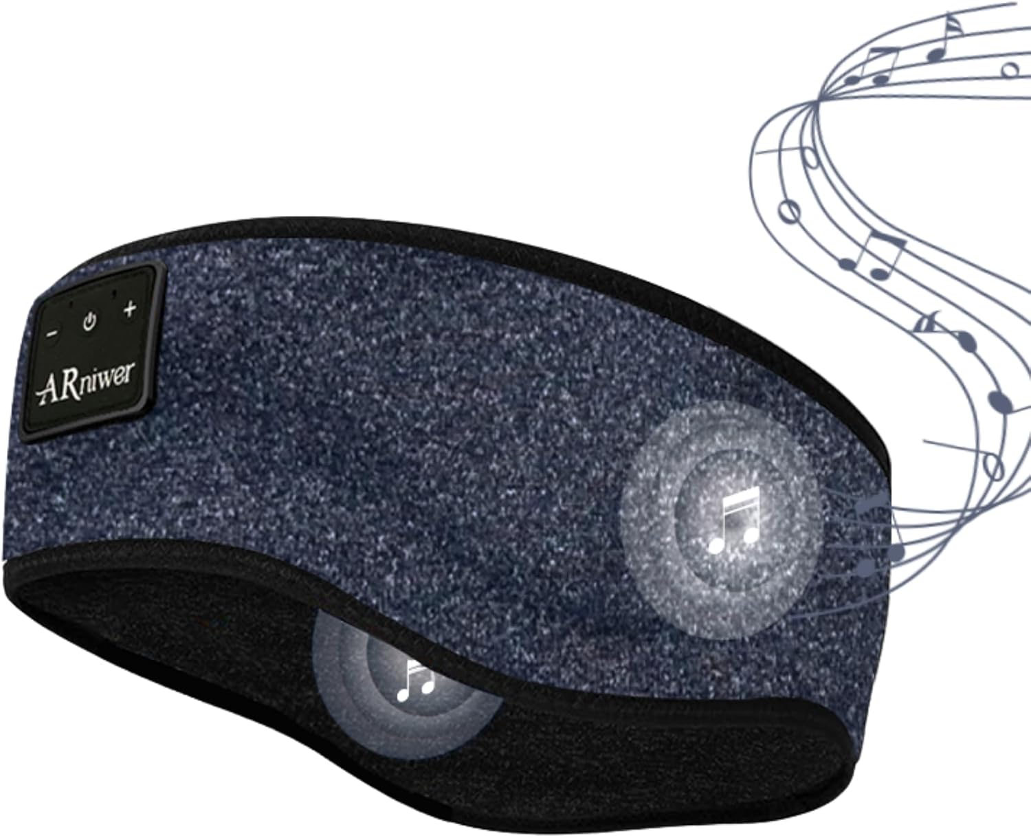BANDA PARA CABELLO CON PARLANTE BLUETOOTH ARNIWER INALÁMBRICA PARA DORMIR Y HACER EJERCICIO - 1