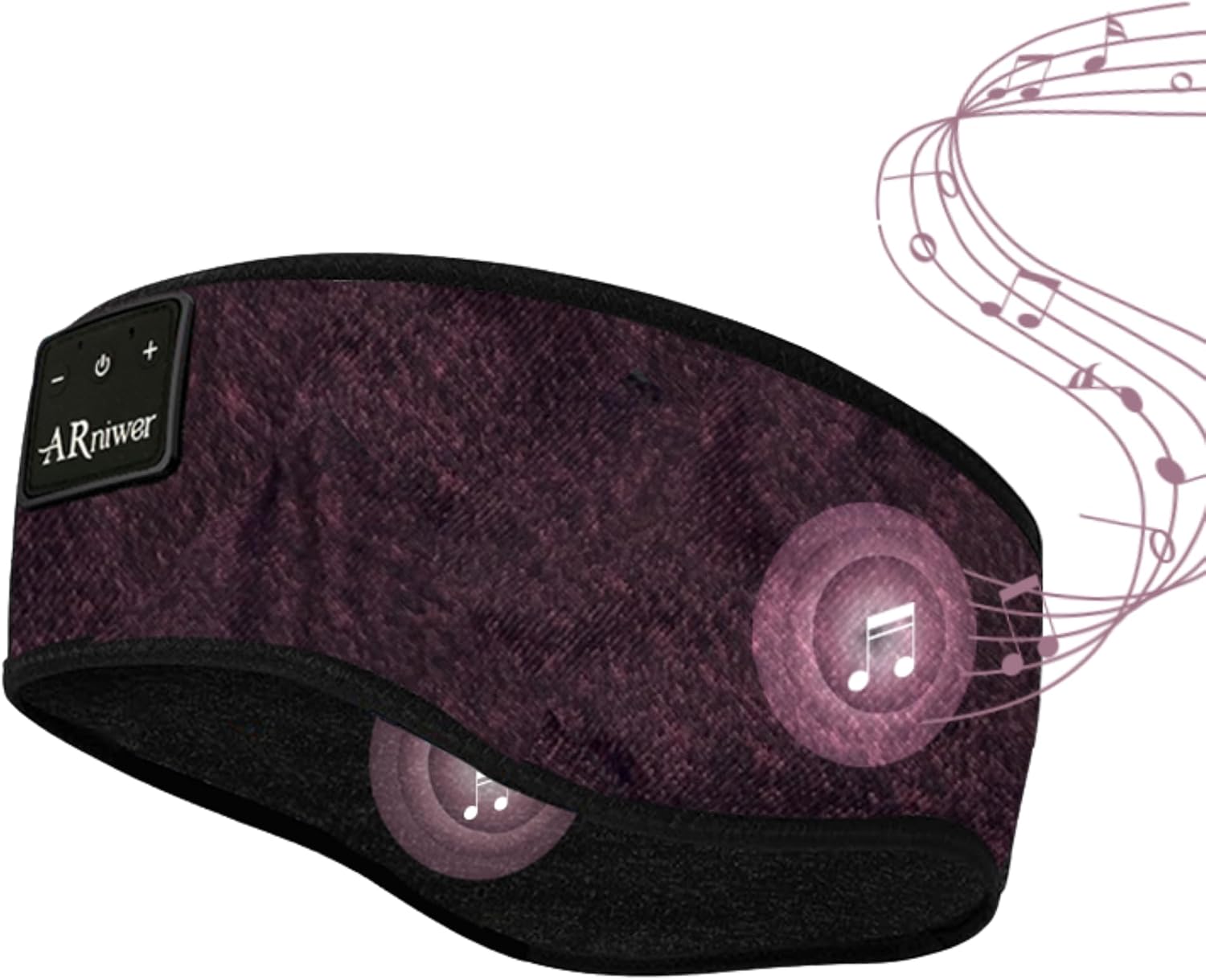 DIADEMA CON PARLANTE BLUETOOTH INALÁMBRICO ARNIWER PARA DORMIR Y HACER EJERCICIO - 1