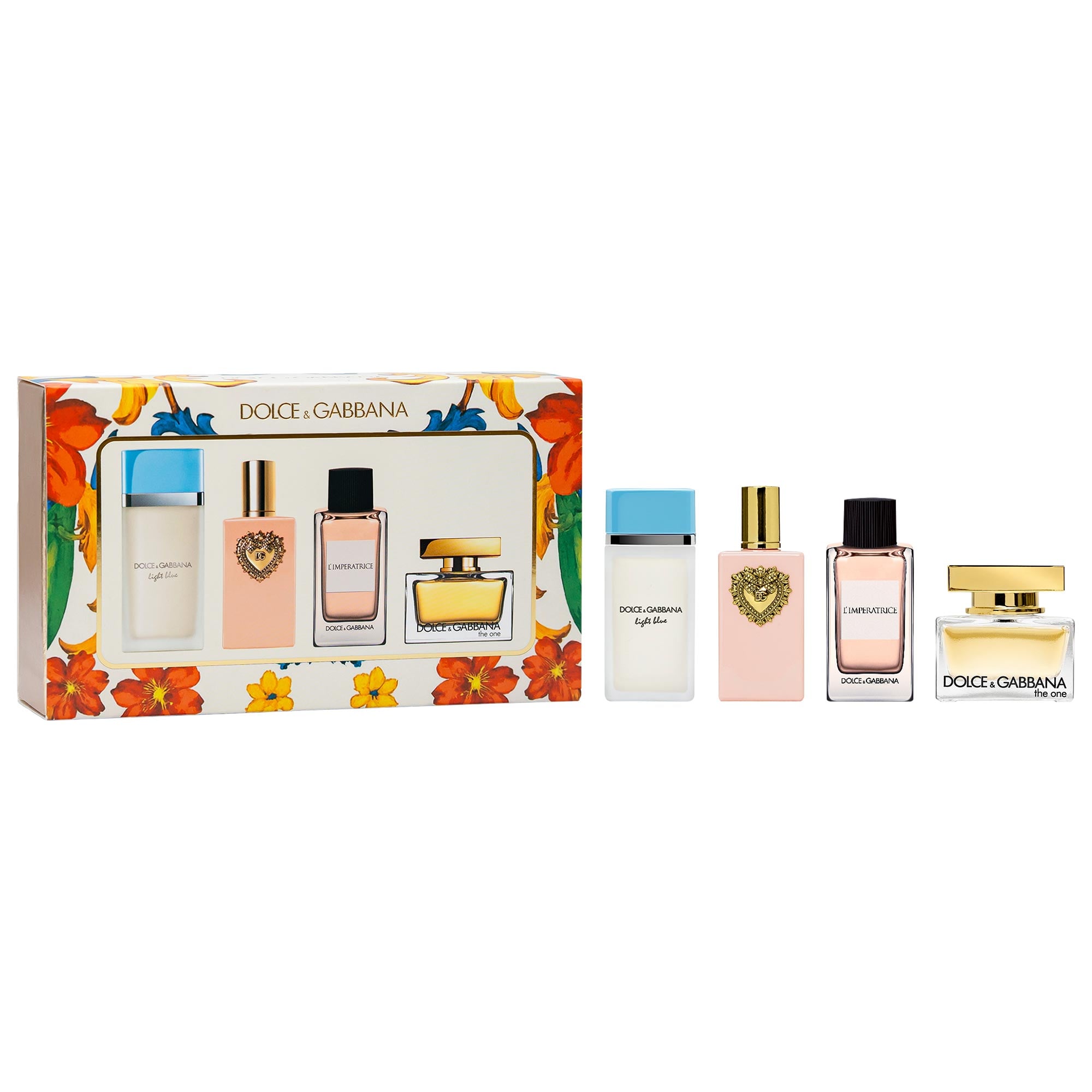 SET DE PERFUMES MINI DELUXE DOLCEYGABBANA 4 X 5 ML - 1