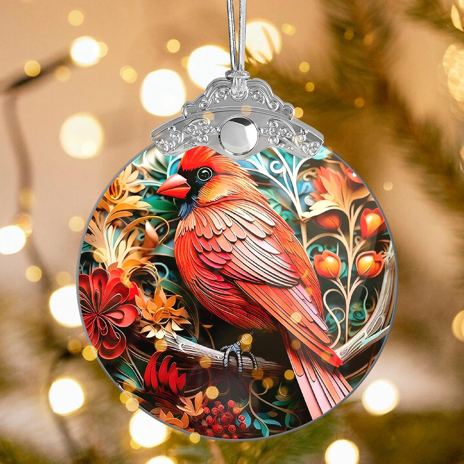 ADORNO NAVIDEÑO SENSEMORY 4 PULGADAS ACRÍLICO ESCENA FLAPPY BIRD - 2