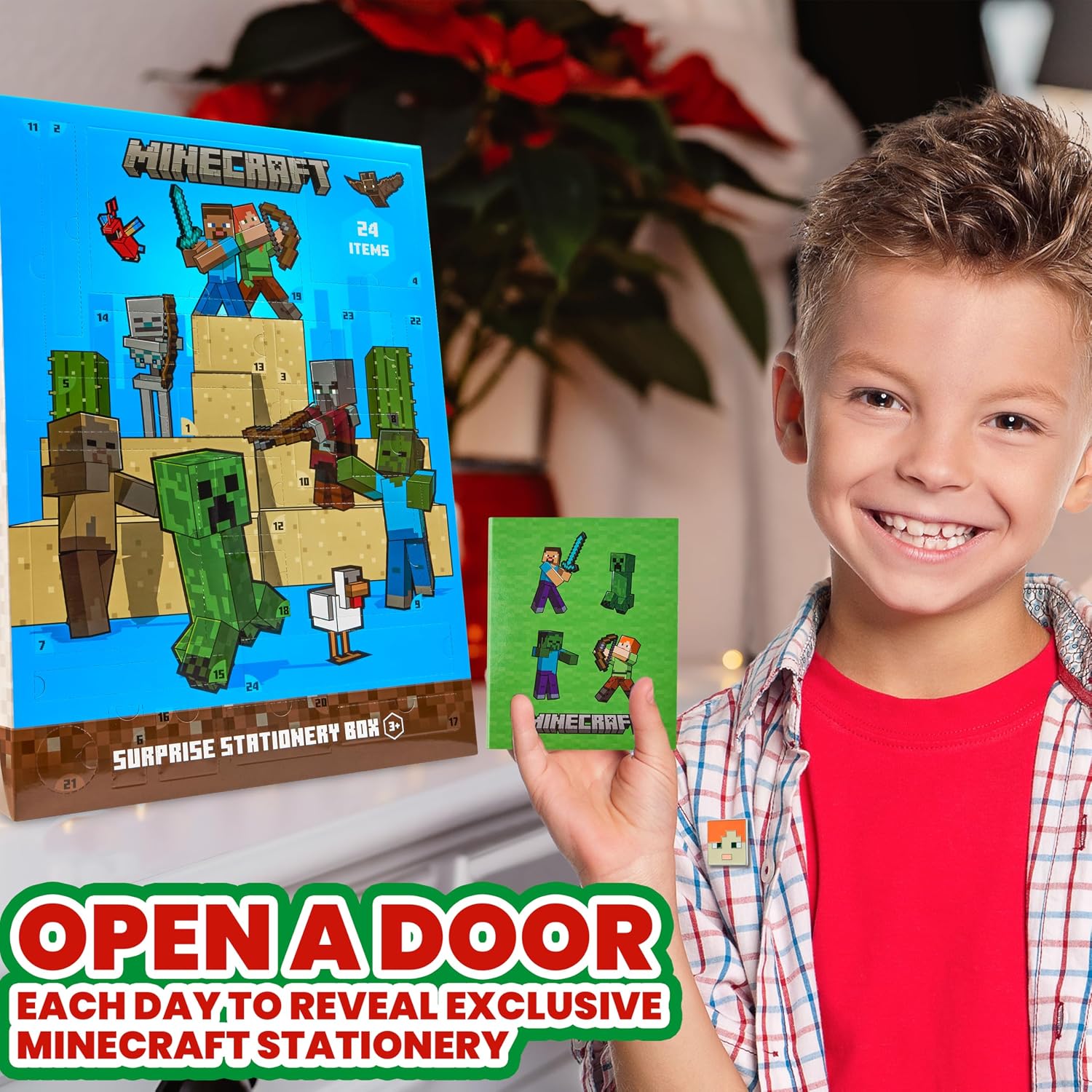 CALENDARIO DE ADVIENTO GET TREND MINECRAFT 2026 CON 24 ARTÍCULOS - 4