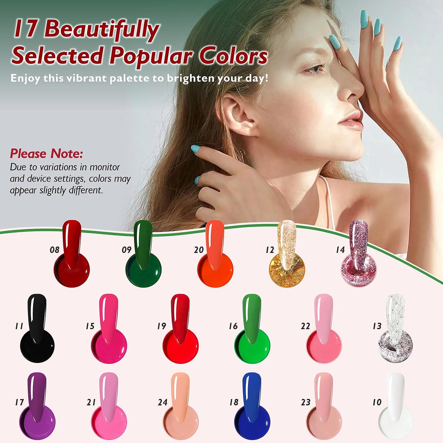 CALENDARIO DE ADVIENTO DE ESMALTES DE UÑAS APERAP 24 DÍAS - 4