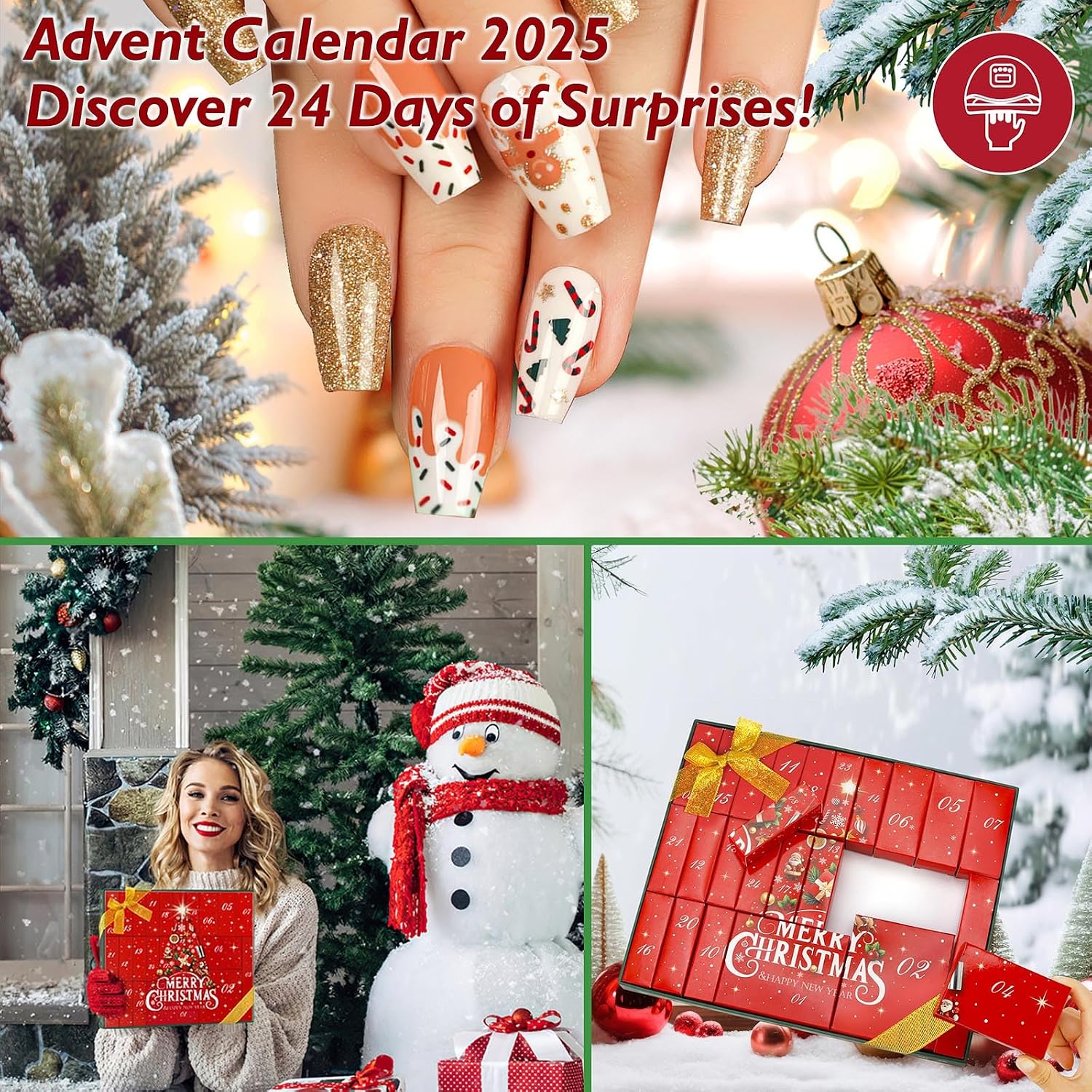 CALENDARIO DE ADVIENTO DE ESMALTES DE UÑAS APERAP 24 DÍAS - 5