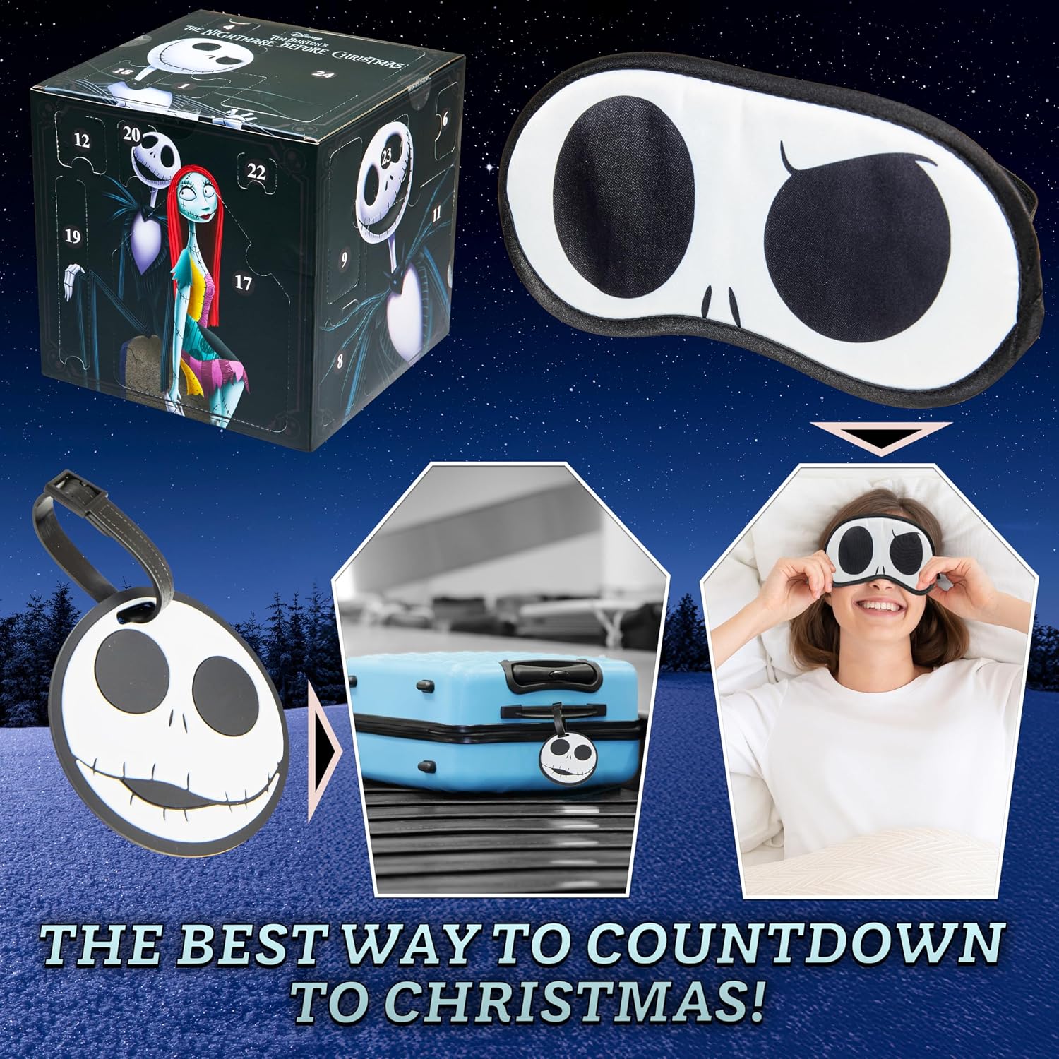 CALENDARIO DE ADVIENTO DISNEY THE NIGHTMARE BEFORE CHRISTMAS 2026 PARA ADOLESCENTES Y MUJERES - 4