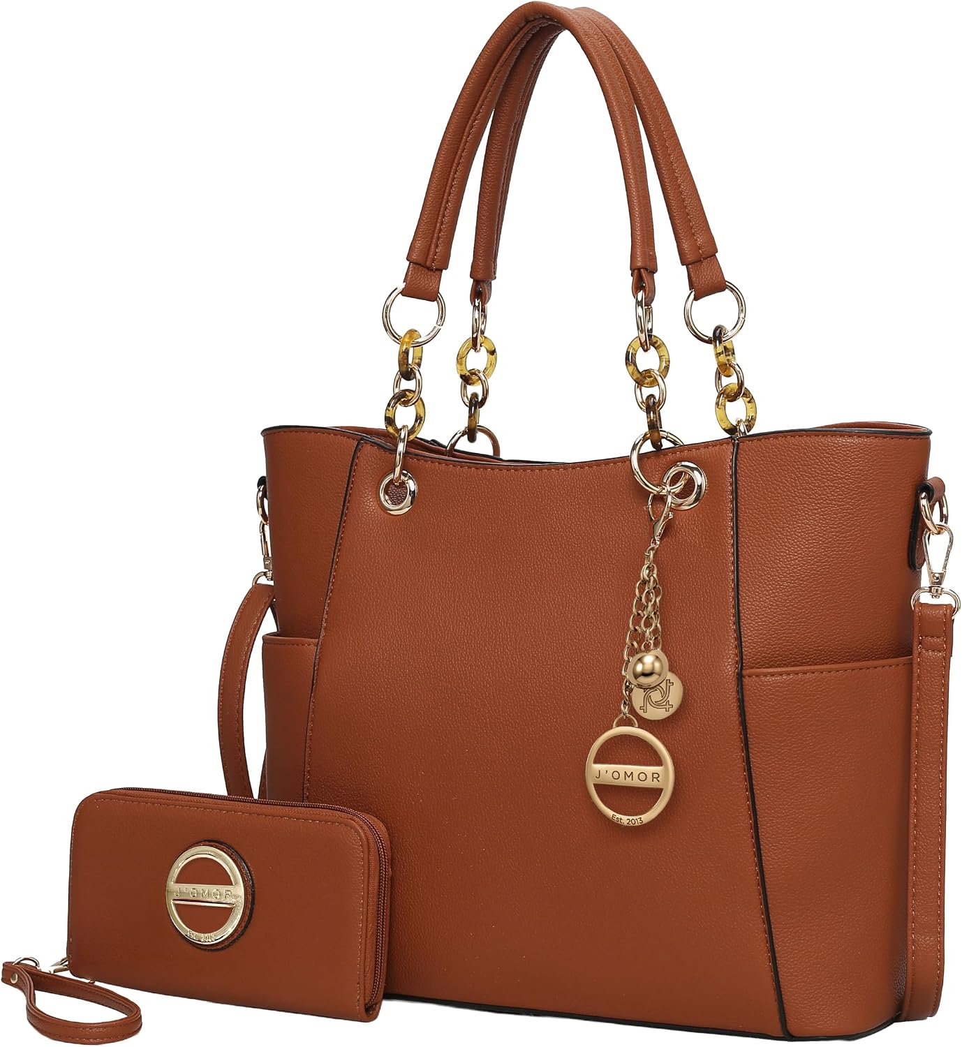BOLSO TOTE J’OMOR BY MIA CON BILLETERA, CUERO VEGANO - 1