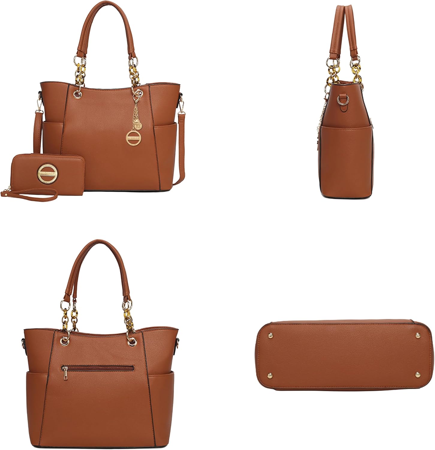 BOLSO TOTE J’OMOR BY MIA PARA MUJER CON BILLETERA EN CUERO VEGANO - 5
