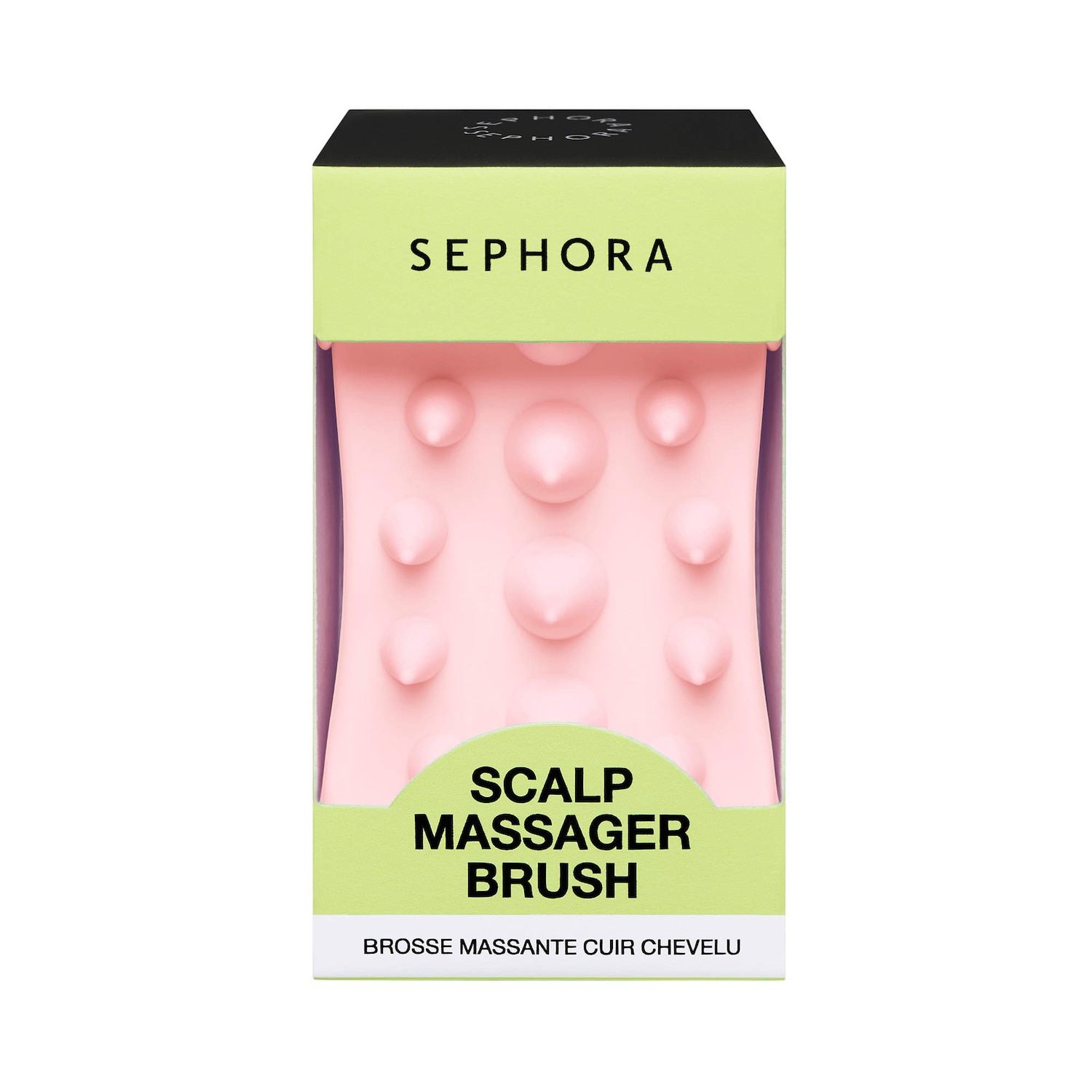 MASAJEADOR DE CUERO CABELLUDO SEPHORA COLLECTION SILICONA ROSA - 2