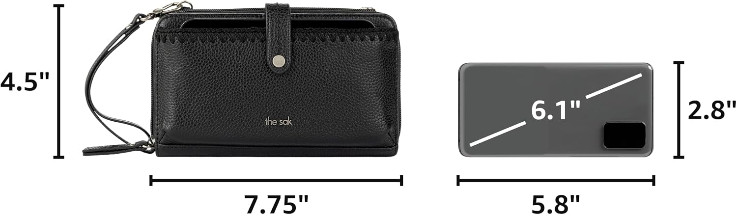 BOLSO CRUZADO PARA SMARTPHONE THE SAK IRIS PEQUEÑO PARA MUJER CON BILLETERA Y CONVERTIBLE EN PULSERA CON CIERRE - 3