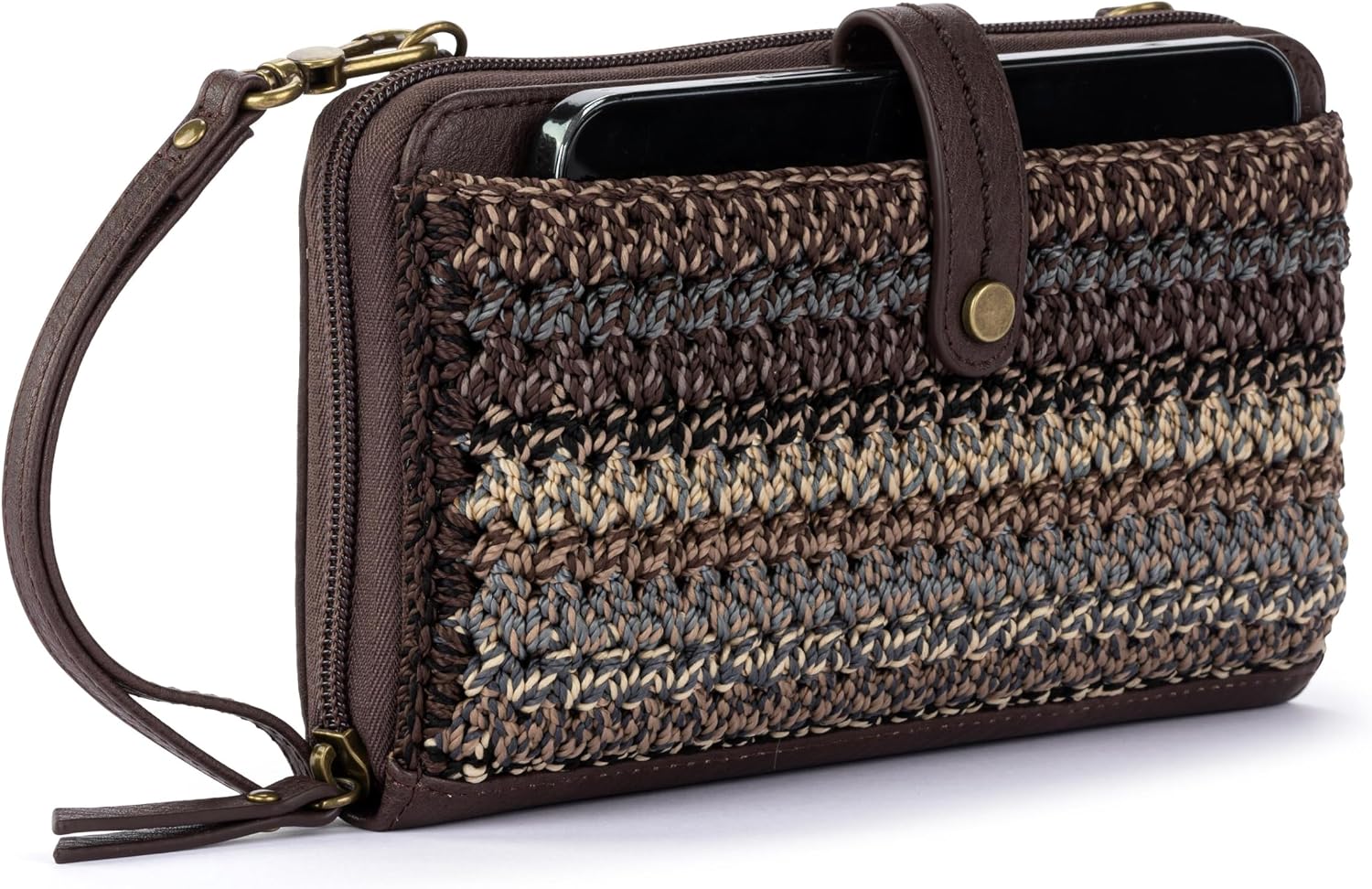 BOLSO CRUZADO PARA SMARTPHONE THE SAK IRIS PEQUEÑO PARA MUJER CON BILLETERA Y CONVERTIBLE EN PULSERA CON CIERRE - 2