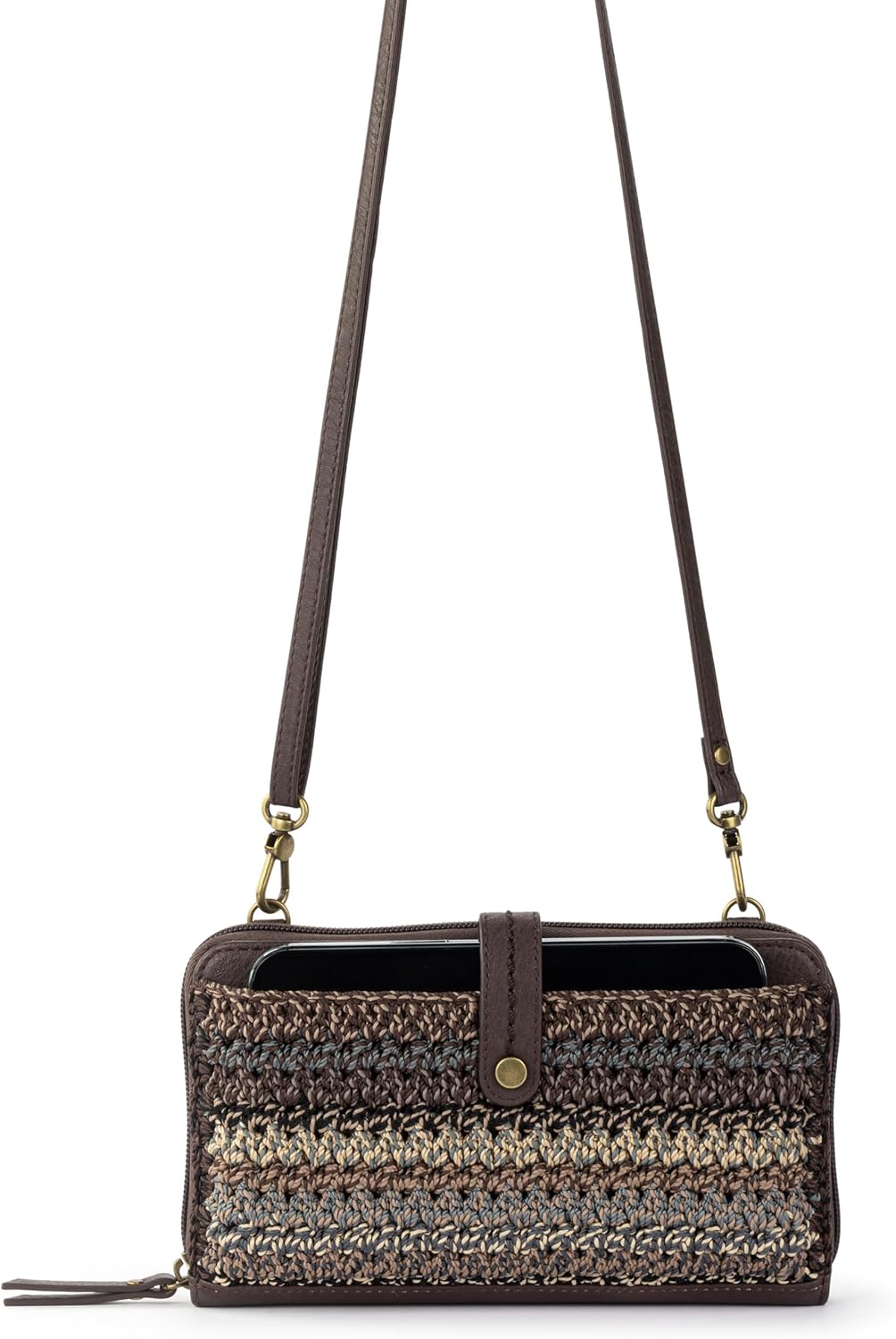 BOLSO CRUZADO PARA SMARTPHONE THE SAK IRIS PEQUEÑO PARA MUJER CON BILLETERA Y CONVERTIBLE EN PULSERA CON CIERRE - 5
