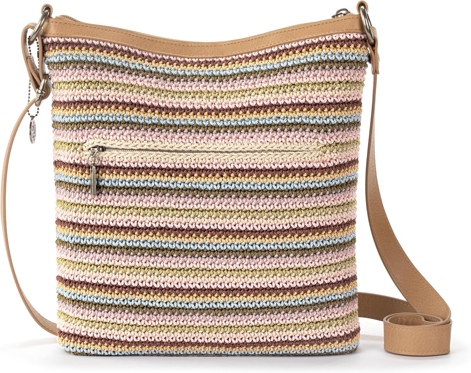 BOLSO CRUZADO THE SAK LUCIA CROCHET CON CIERRE Y CORREA AJUSTABLE - 5