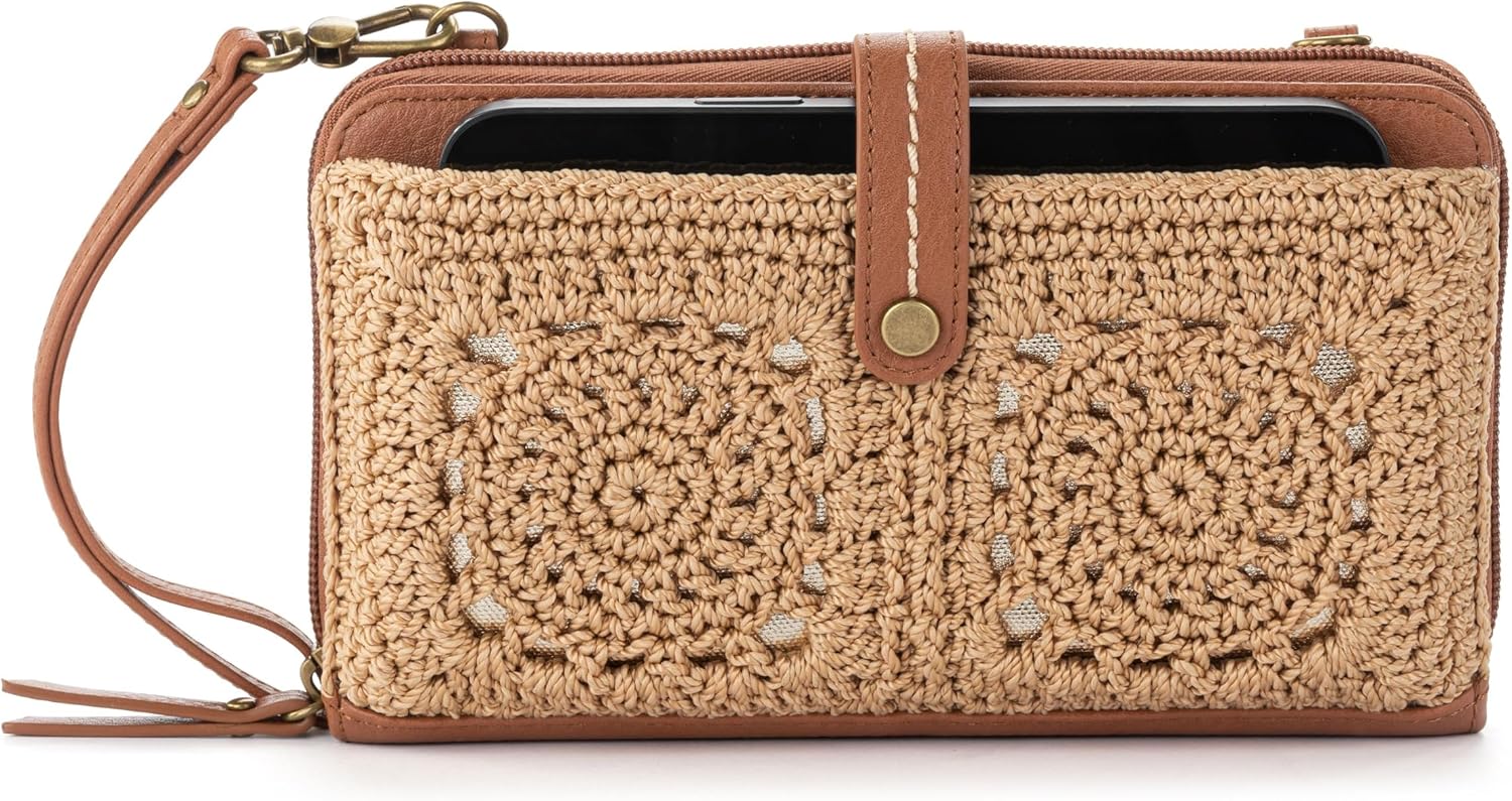 BOLSO CRUZADO PARA SMARTPHONE THE SAK IRIS PEQUEÑO PARA MUJER CON BILLETERA Y CIERRE - 1