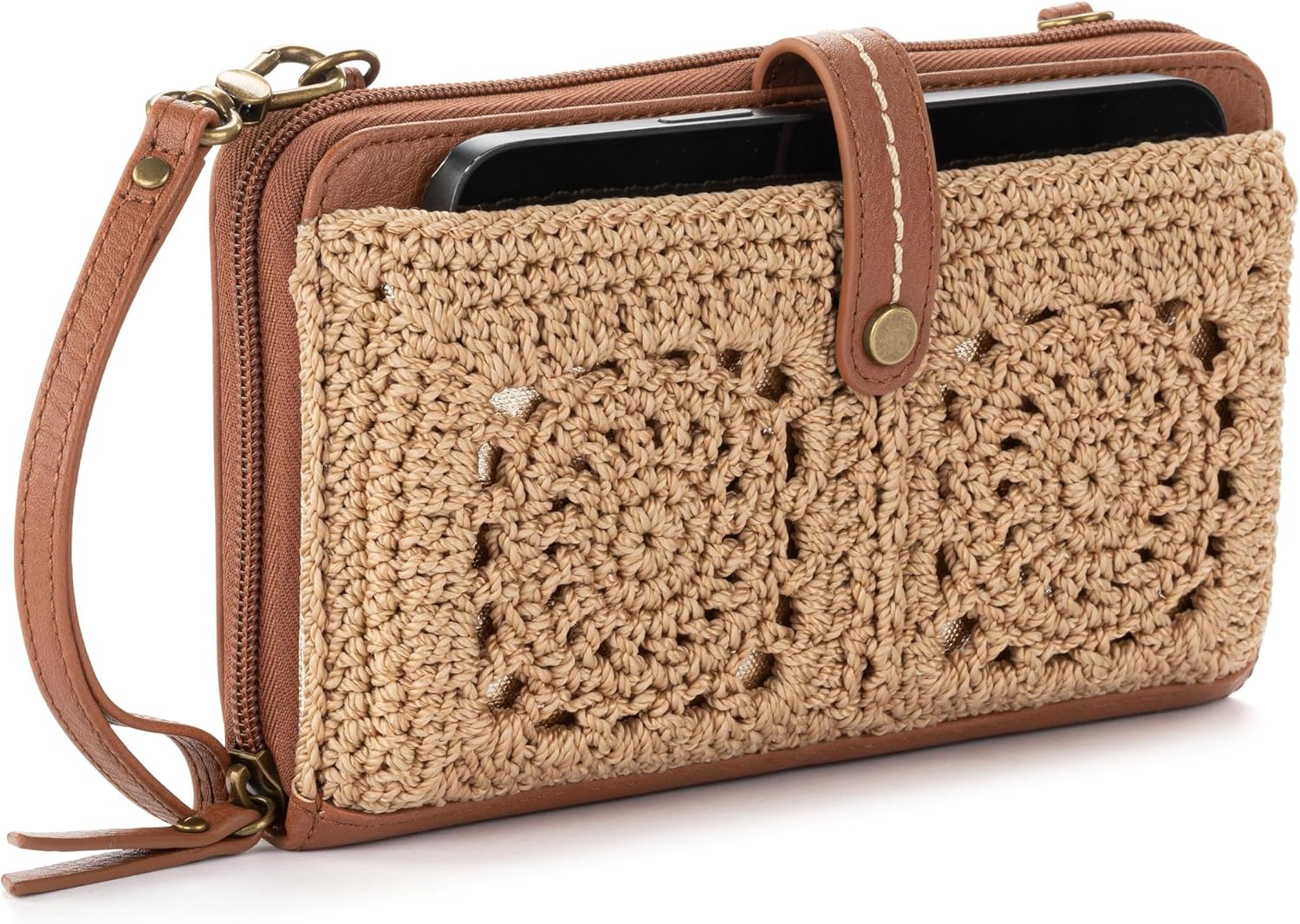 BOLSO CRUZADO PARA SMARTPHONE THE SAK IRIS PEQUEÑO PARA MUJER CON BILLETERA Y CIERRE - 4