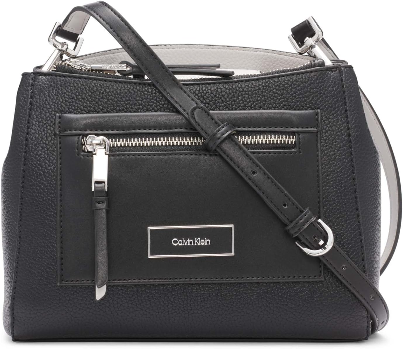 BOLSO CRUZADO PARA MUJER CALVIN KLEIN HADLEY TRIPLE COMPARTIMENTO - 1
