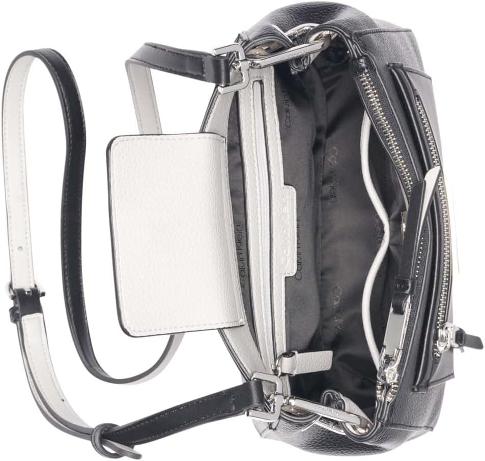 BOLSO CRUZADO PARA MUJER CALVIN KLEIN HADLEY TRIPLE COMPARTIMENTO - 4