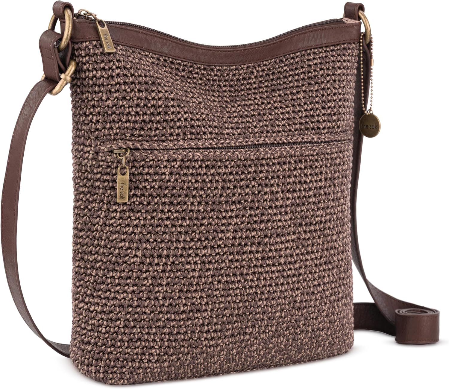 BOLSO CRUZADO THE SAK LUCIA CROCHET CON CIERRE Y CORREA AJUSTABLE - 2