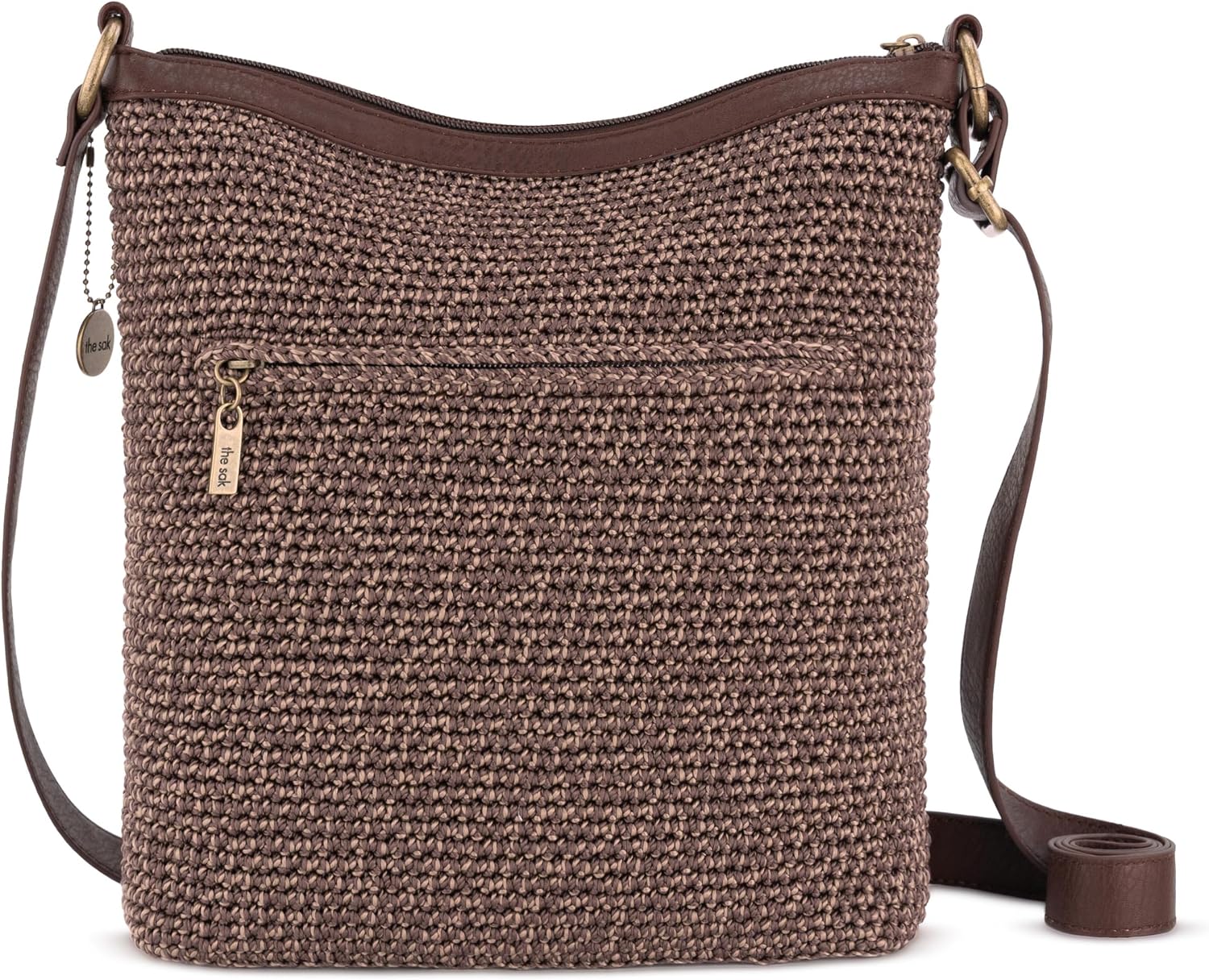 BOLSO CRUZADO THE SAK LUCIA CROCHET CON CIERRE Y CORREA AJUSTABLE - 4