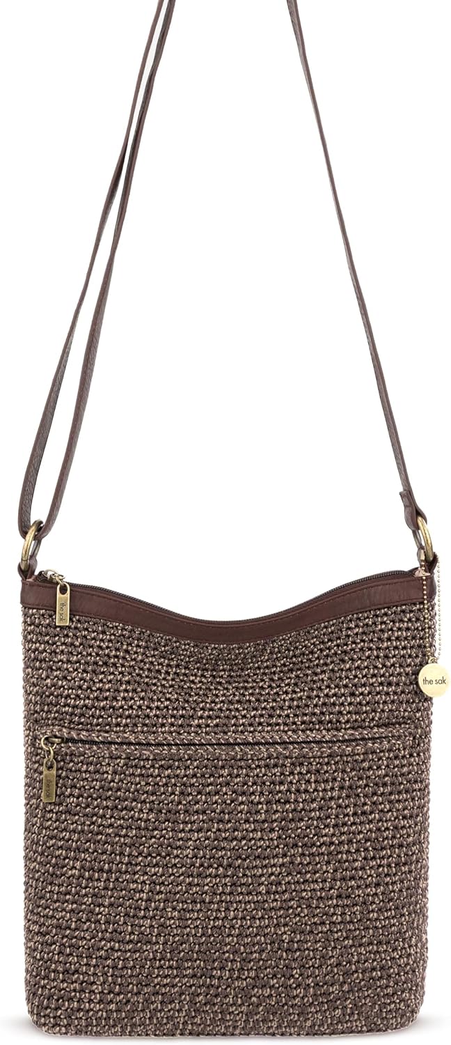BOLSO CRUZADO THE SAK LUCIA CROCHET CON CIERRE Y CORREA AJUSTABLE - 5