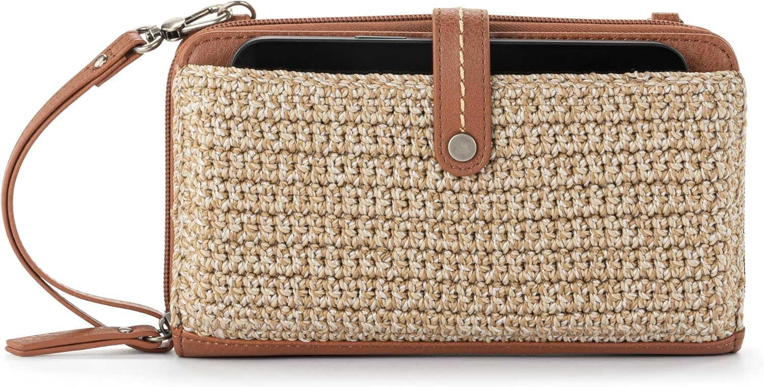BOLSO CRUZADO PARA SMARTPHONE THE SAK IRIS PEQUEÑO PARA MUJER CON BILLETERA Y CONVERTIBLE EN PULSERA CON CIERRE - 1