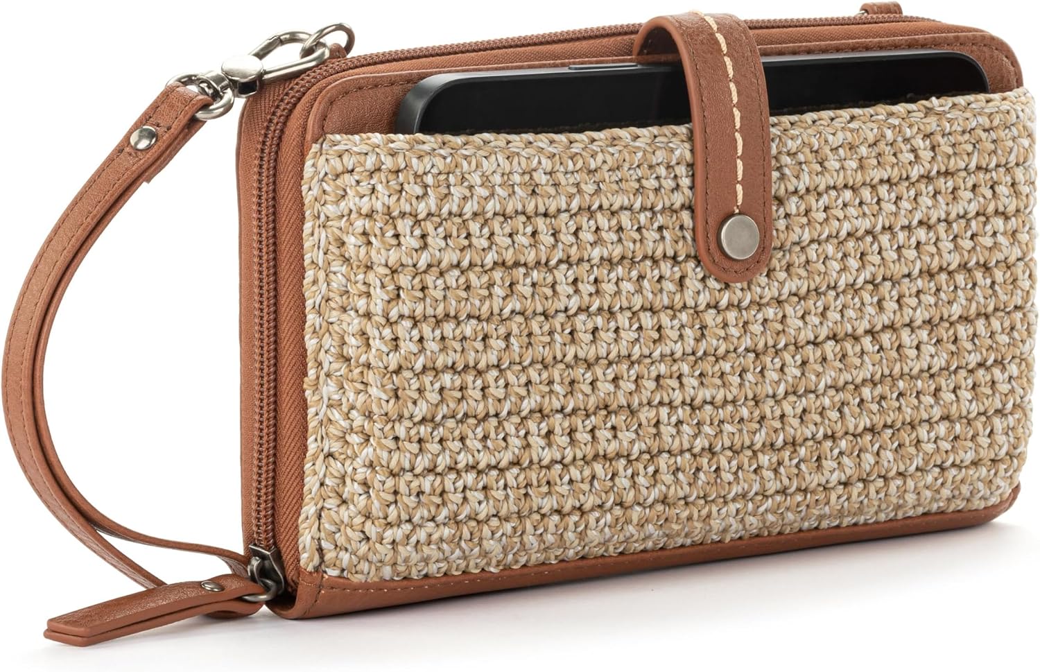 BOLSO CRUZADO PARA SMARTPHONE THE SAK IRIS PEQUEÑO PARA MUJER CON BILLETERA Y CONVERTIBLE EN PULSERA CON CIERRE - 3