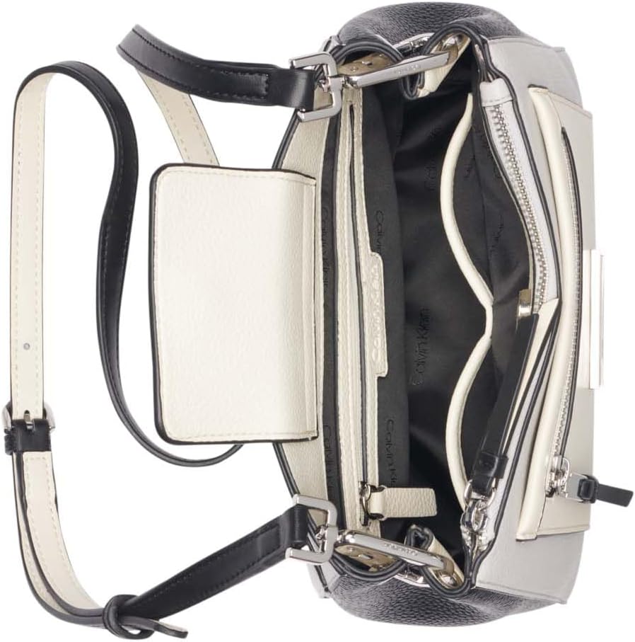 BOLSO CRUZADO PARA MUJER CALVIN KLEIN HADLEY TRIPLE COMPARTIMENTO - 4
