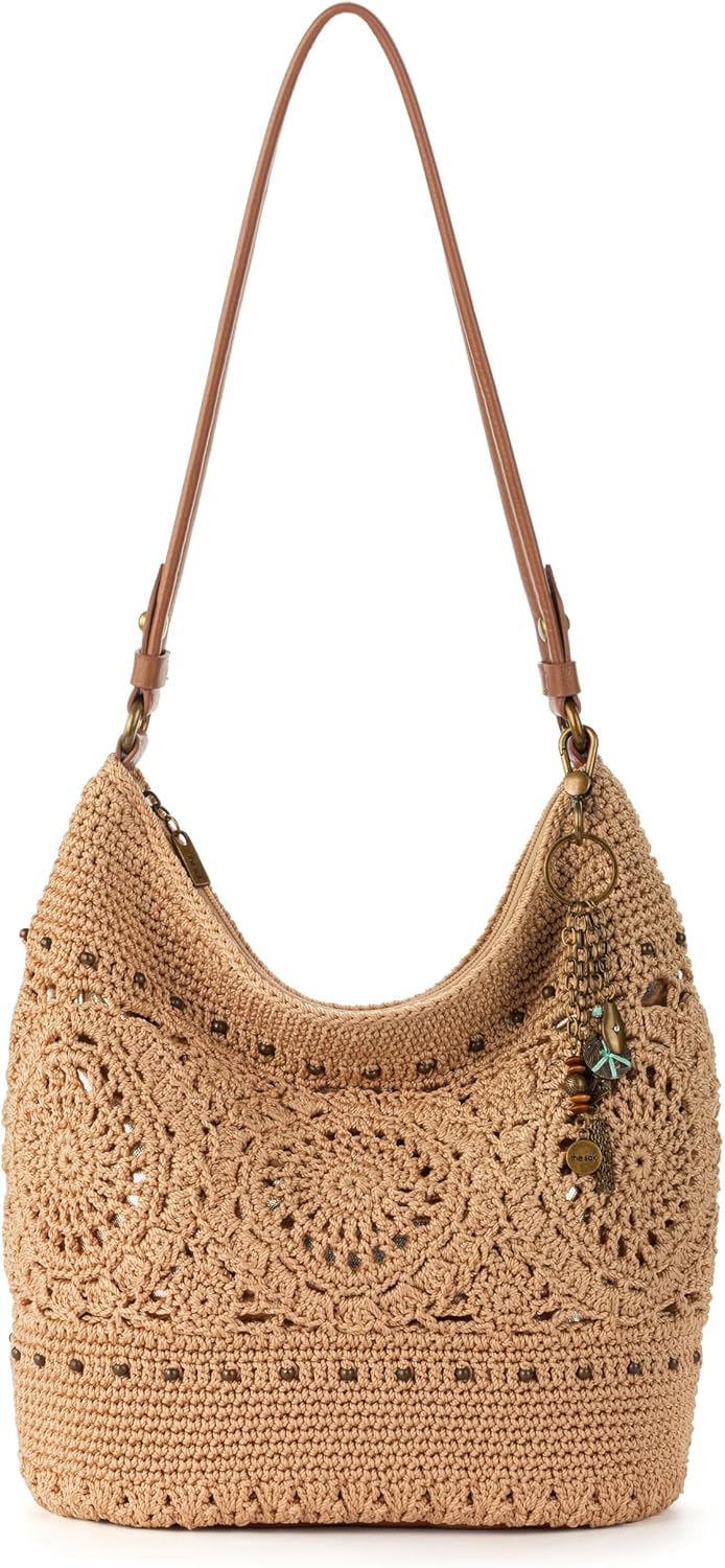 BOLSO HOBO THE SAK SEQUOIA GRANDE PARA MUJER CON BOLSILLO CON CIERRE - 1