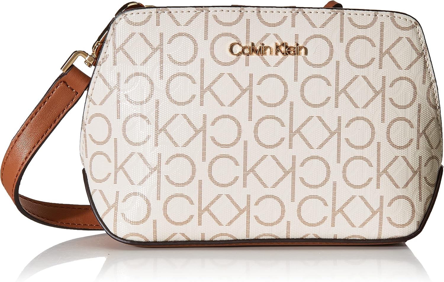 BOLSO CRUZADO PARA MUJER CALVIN KLEIN LUCY CON TRIPLE COMPARTIMENTO - 1
