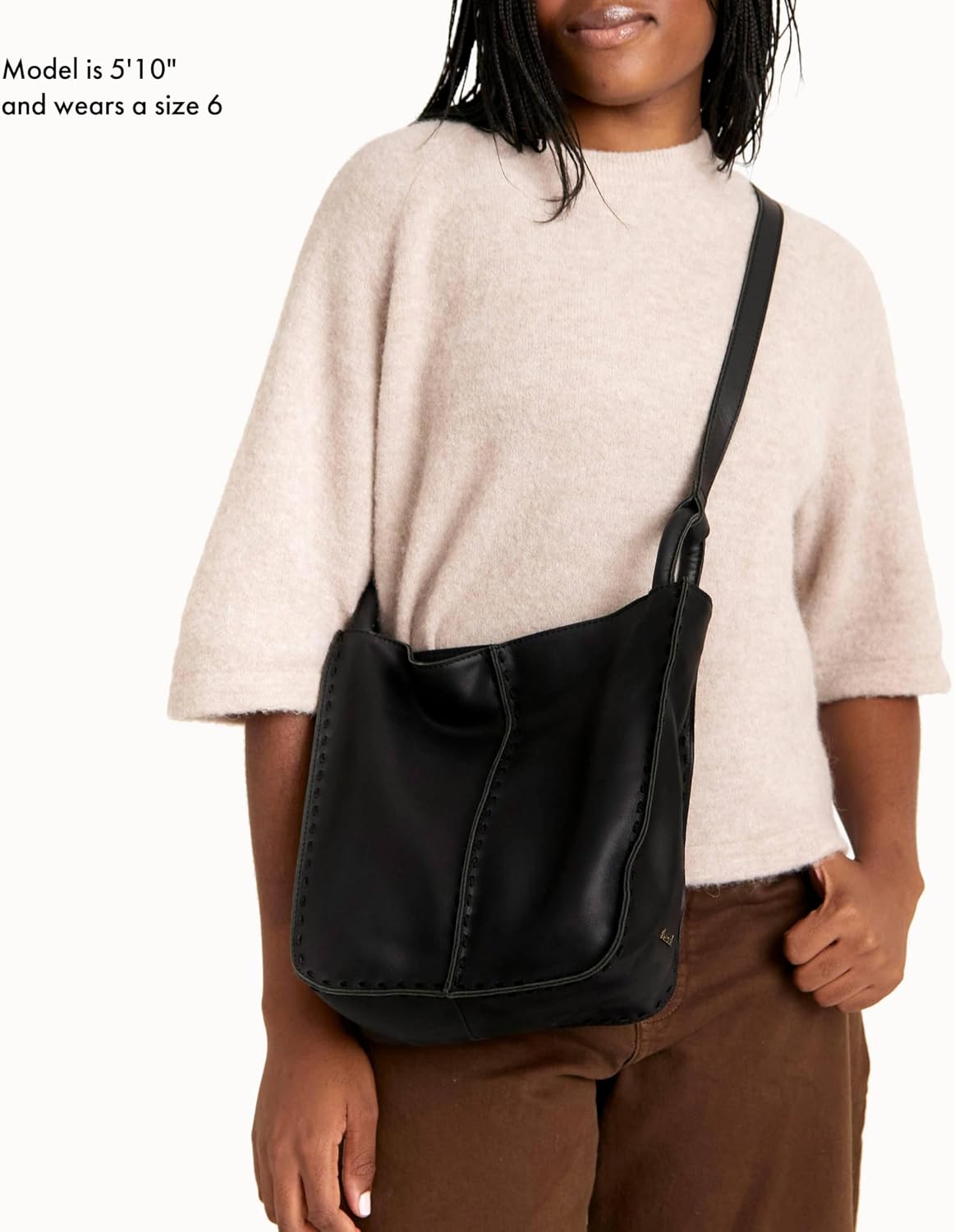 BOLSO CRUZADO THE SAK LOS FELIZ CON CIERRE Y CORREA AJUSTABLE - 2