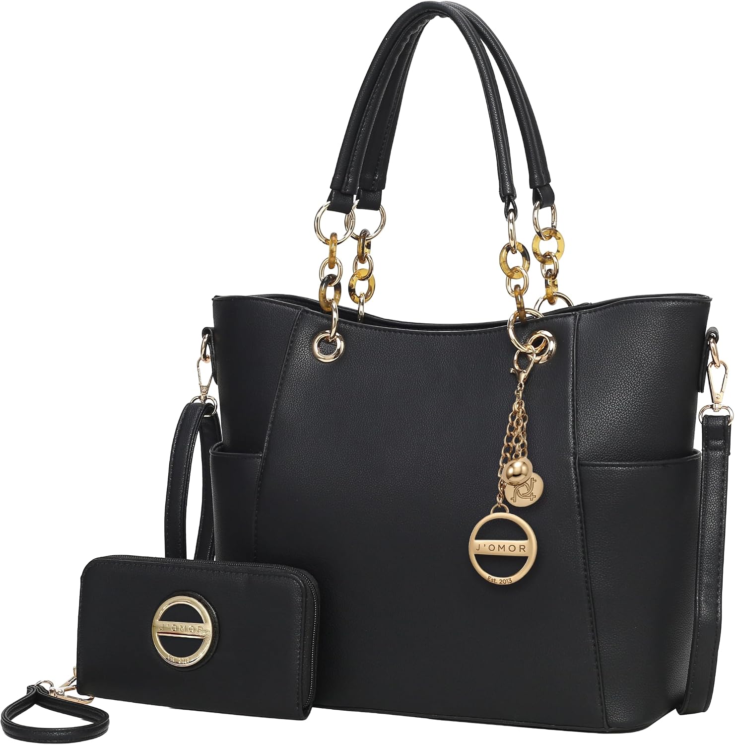 BOLSO TOTE J’OMOR BY MIA MERLINA CON BILLETERA DE CUERO VEGANO - 1