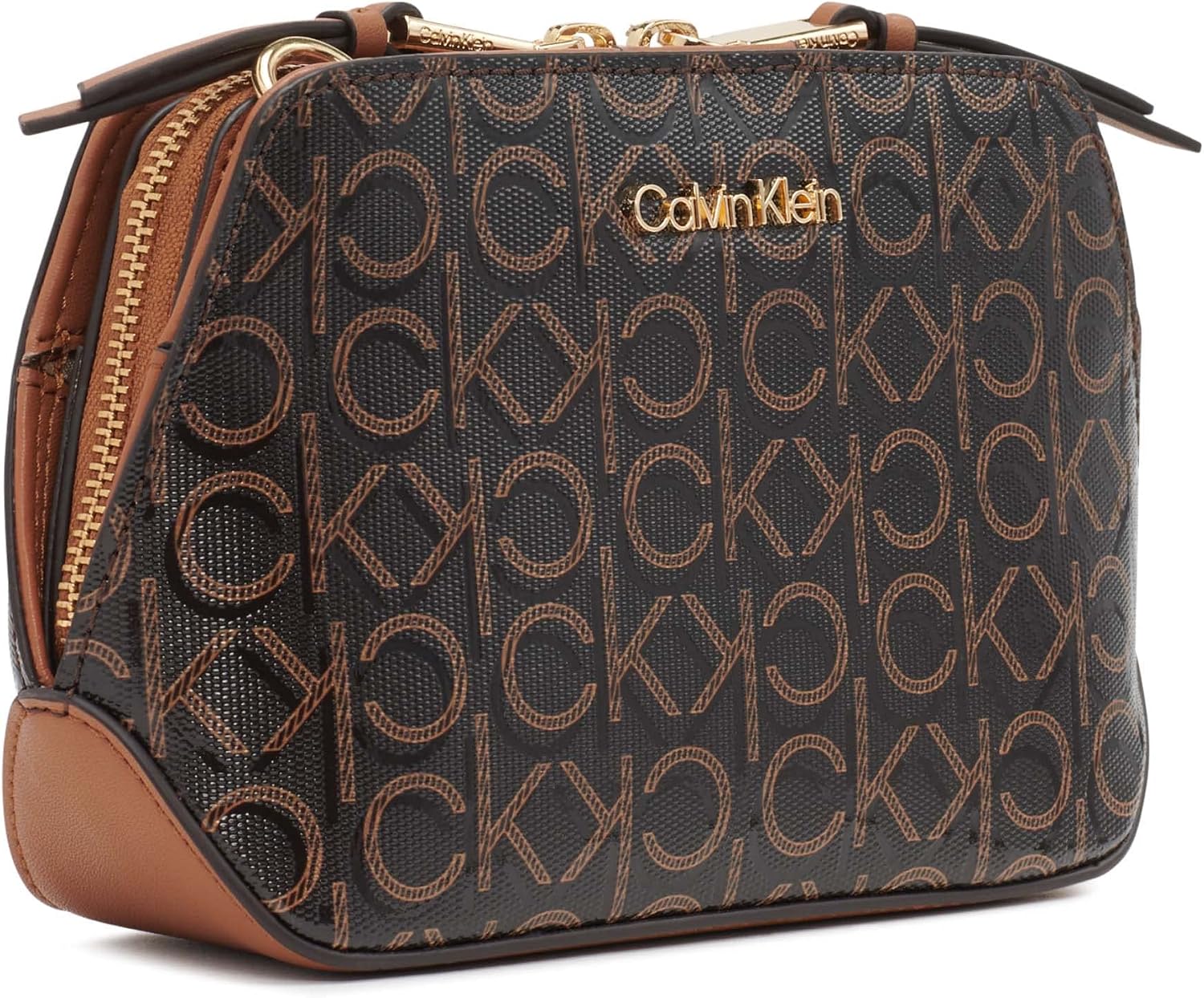 BOLSO CRUZADO CALVIN KLEIN LUCY CON TRIPLE COMPARTIMENTO PARA MUJER - 2