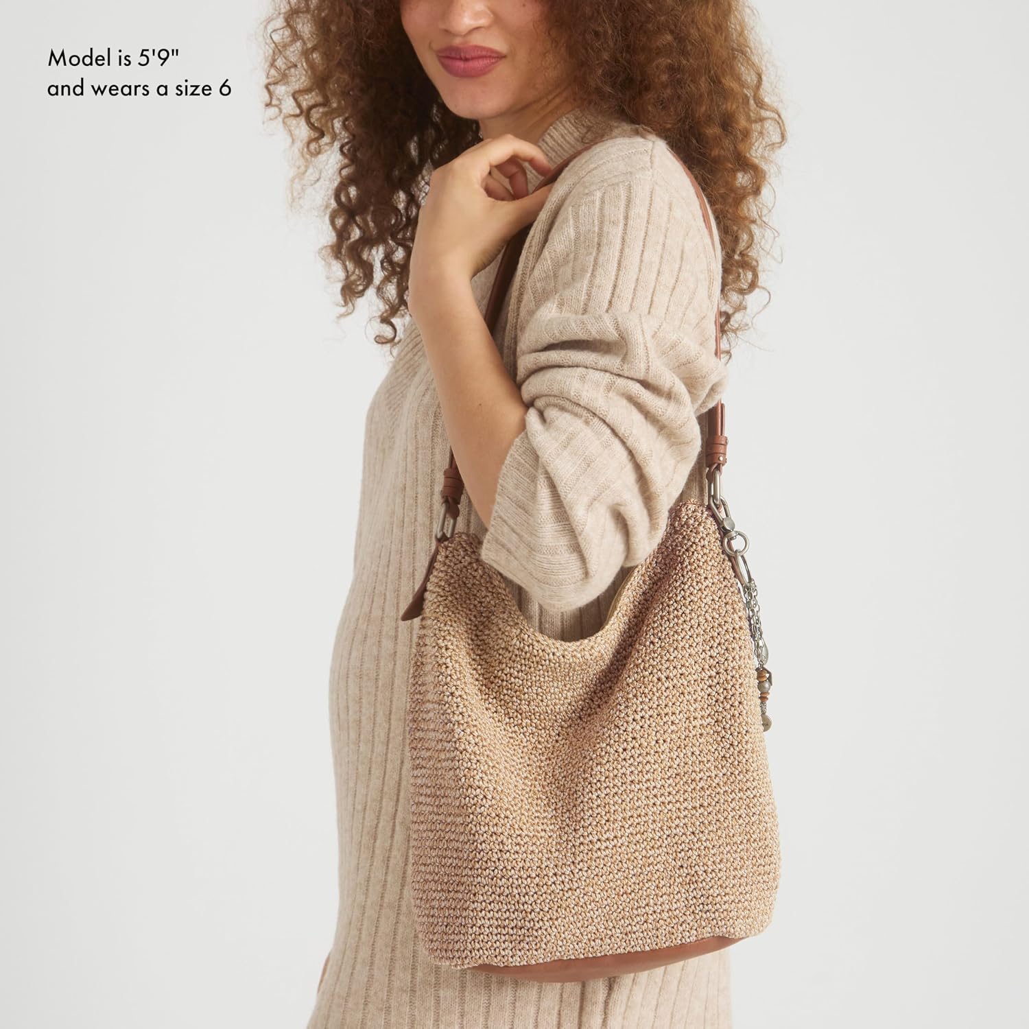 BOLSO HOBO THE SAK SEQUOIA GRANDE PARA MUJER CON BOLSILLO CON CIERRE - 3