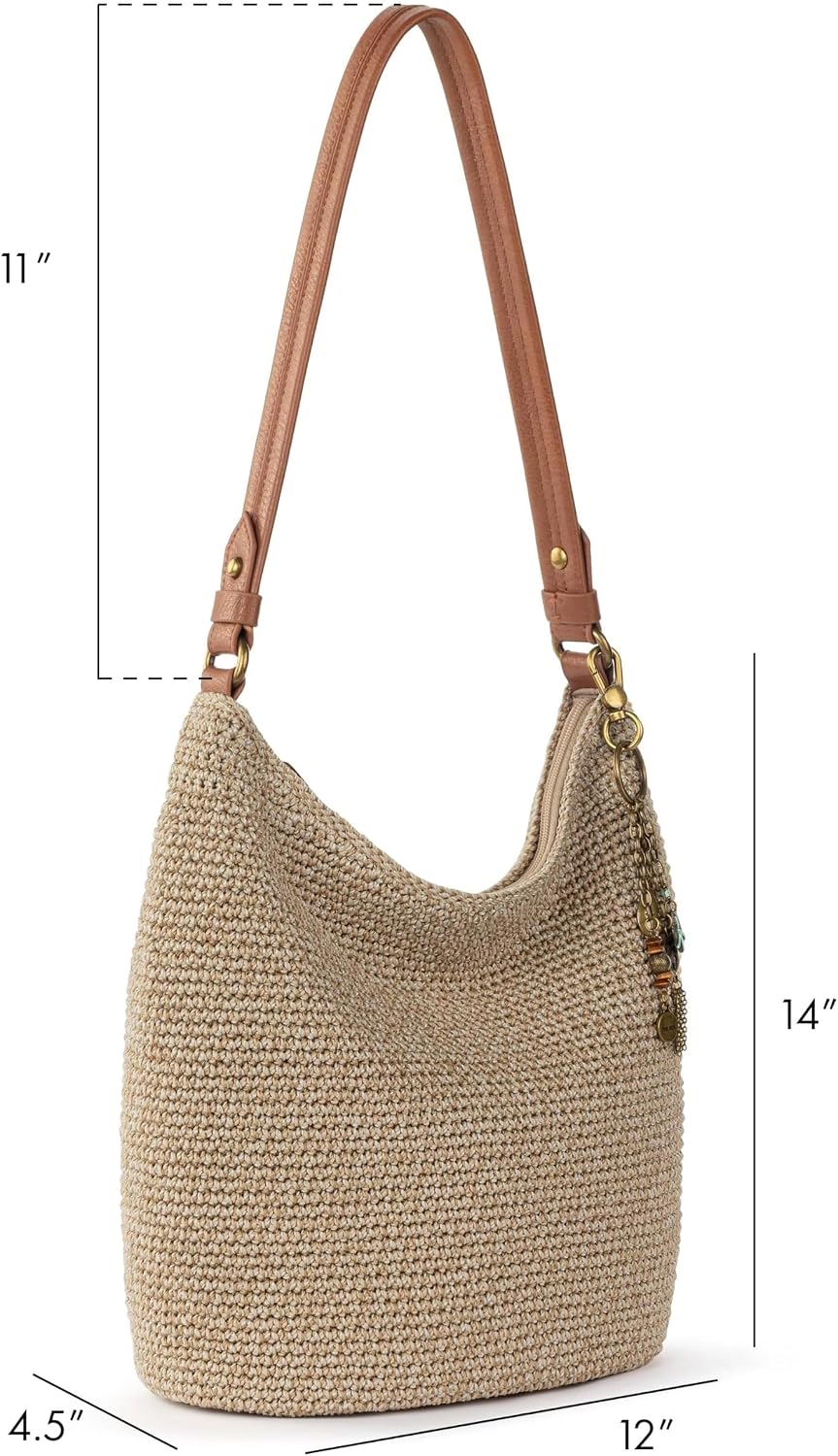 BOLSO HOBO THE SAK SEQUOIA GRANDE PARA MUJER CON BOLSILLO CON CIERRE - 5