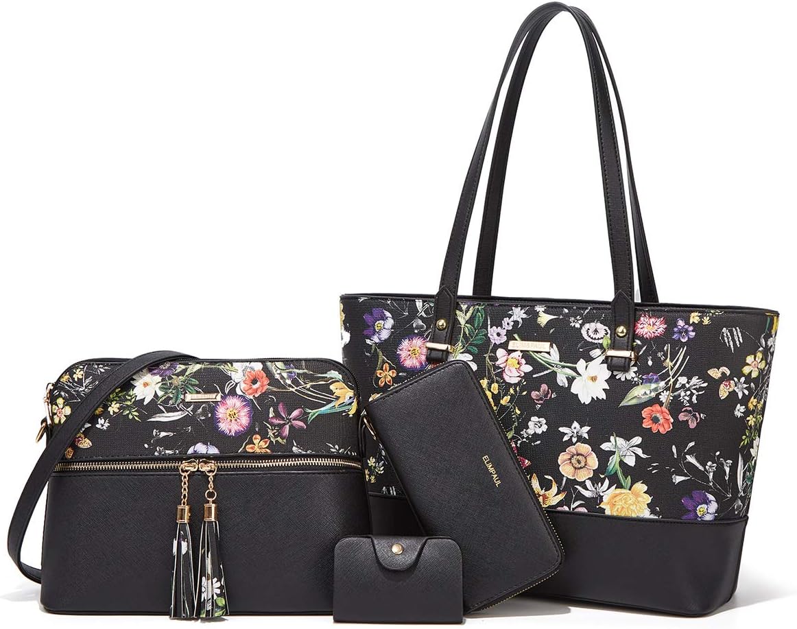 BOLSO SATCHEL TOTE BAG YTL PARA MUJER COLOR NEGRO - 1