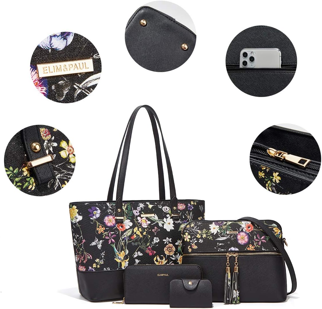 BOLSO SATCHEL TOTE BAG YTL PARA MUJER COLOR NEGRO - 4